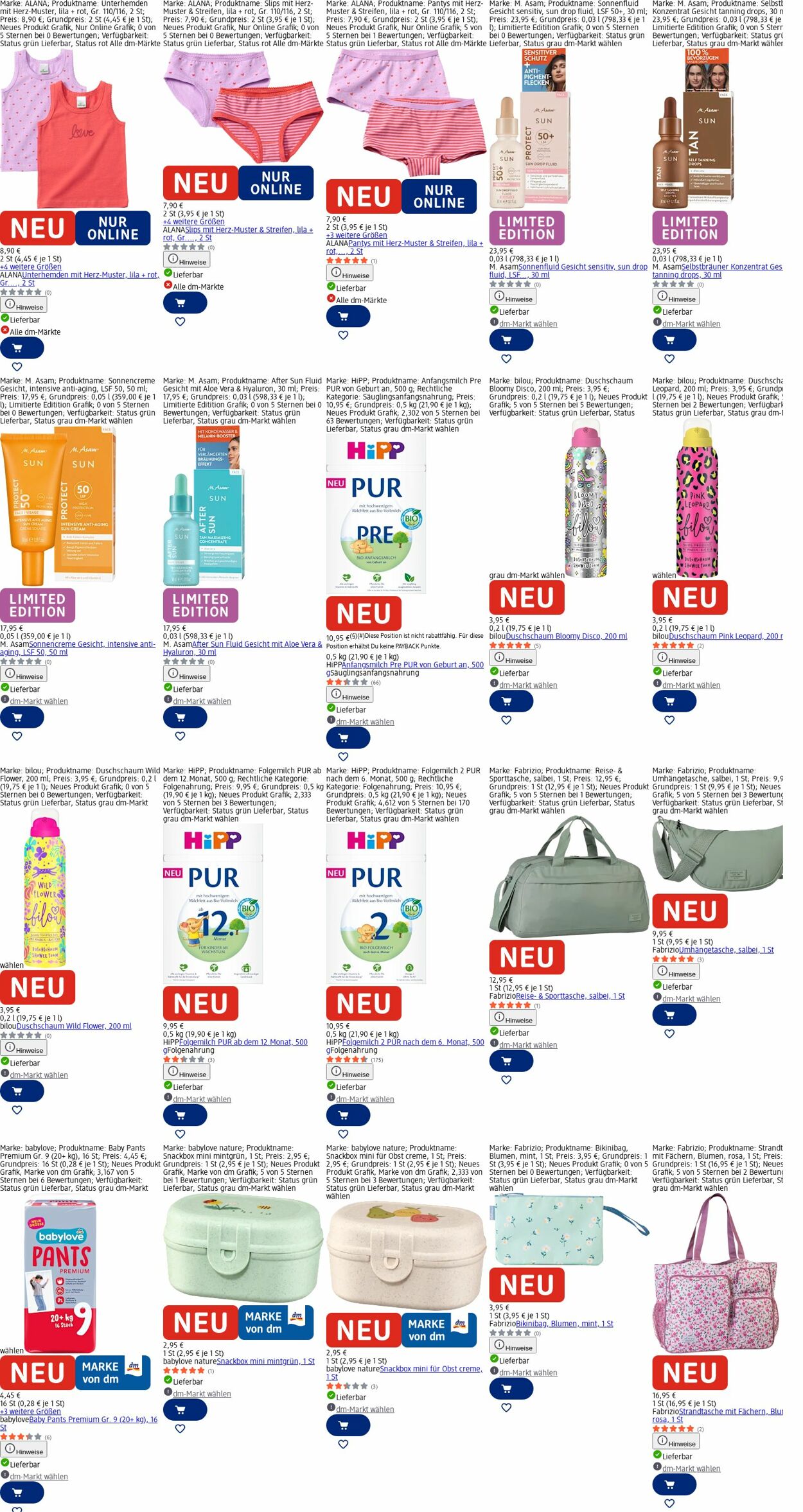 Prospekt dm-drogerie markt 30.03.2026 - 08.04.2026