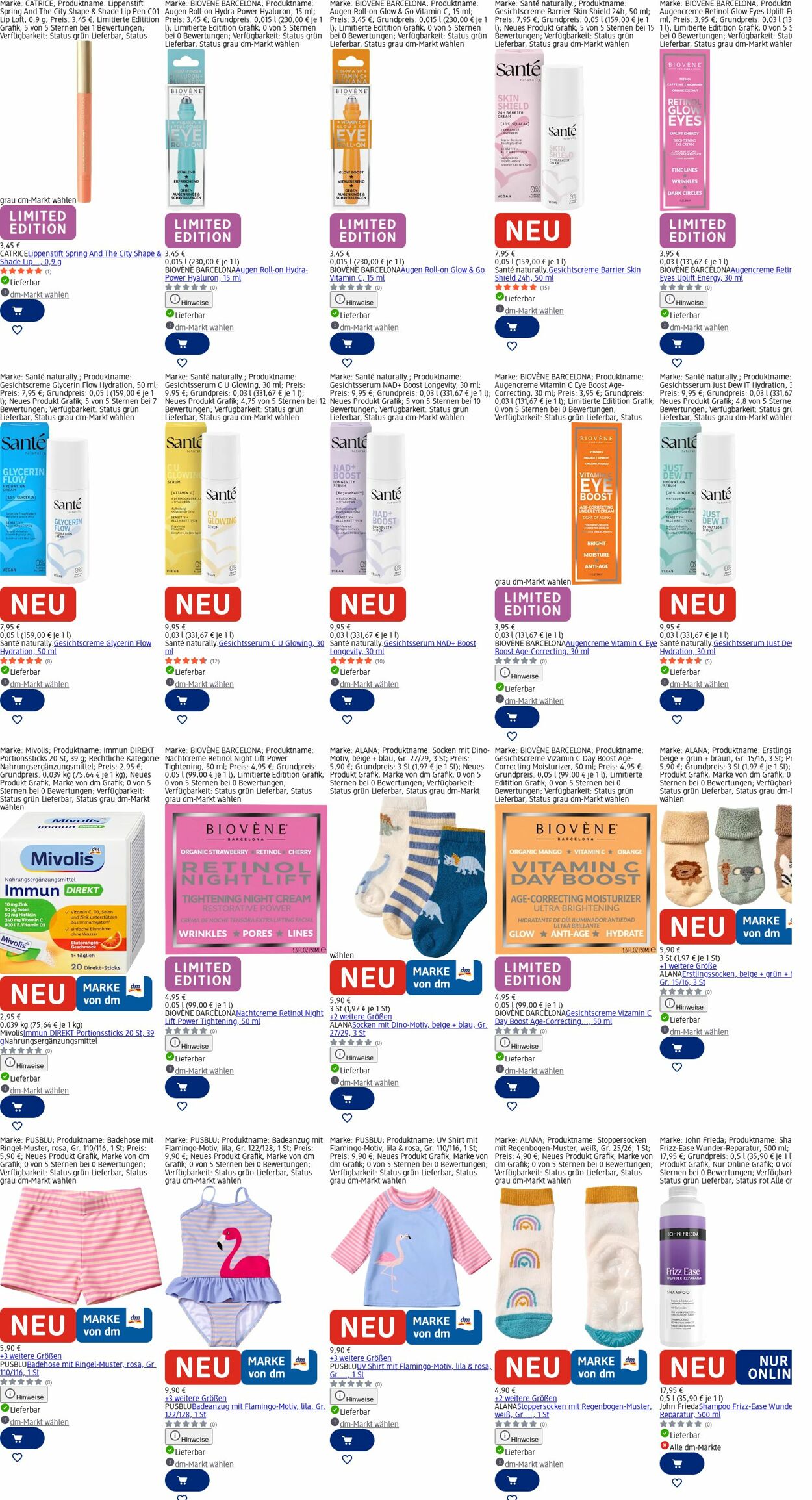 Prospekt dm-drogerie markt 30.03.2026 - 08.04.2026