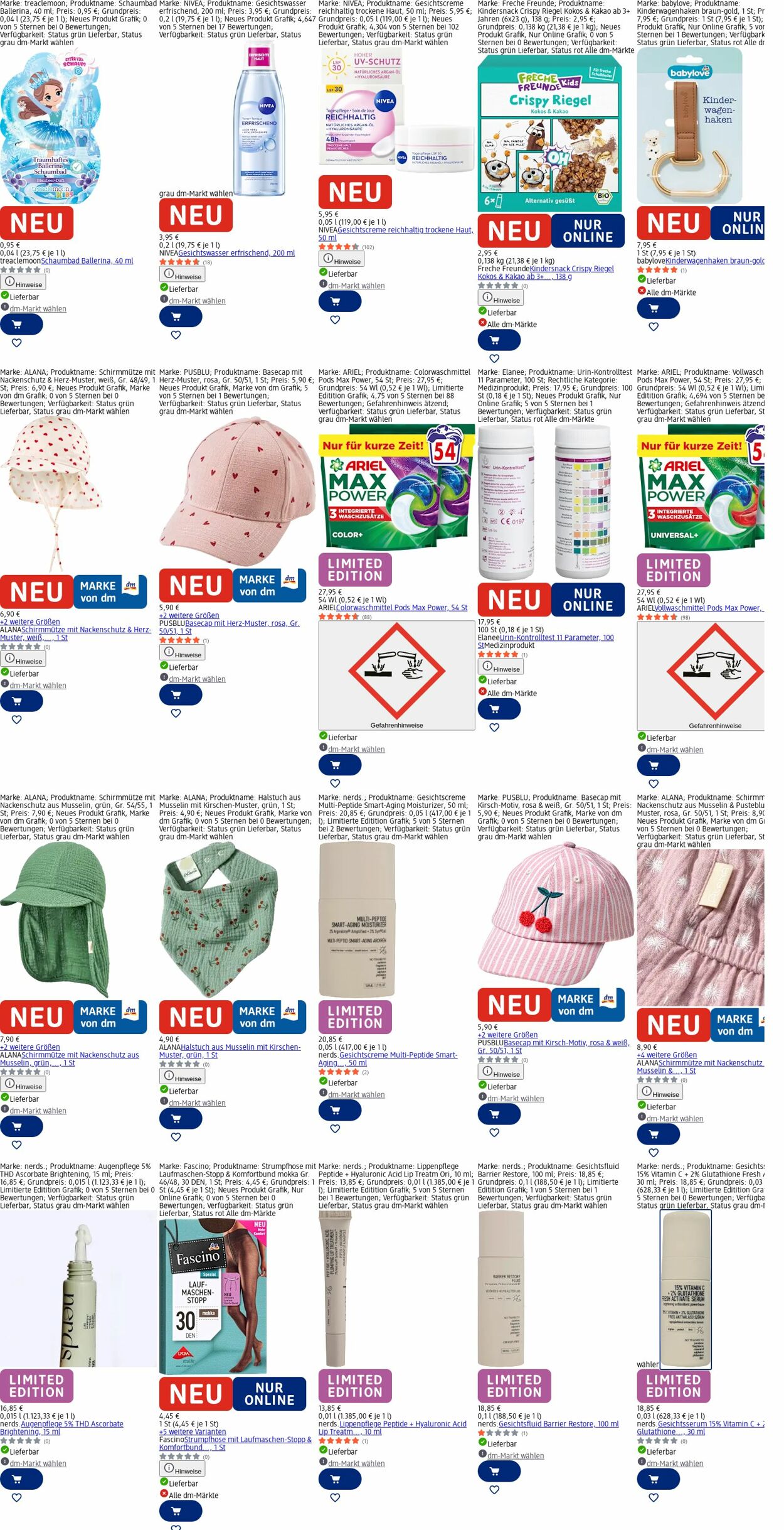 Prospekt dm-drogerie markt 30.03.2026 - 08.04.2026