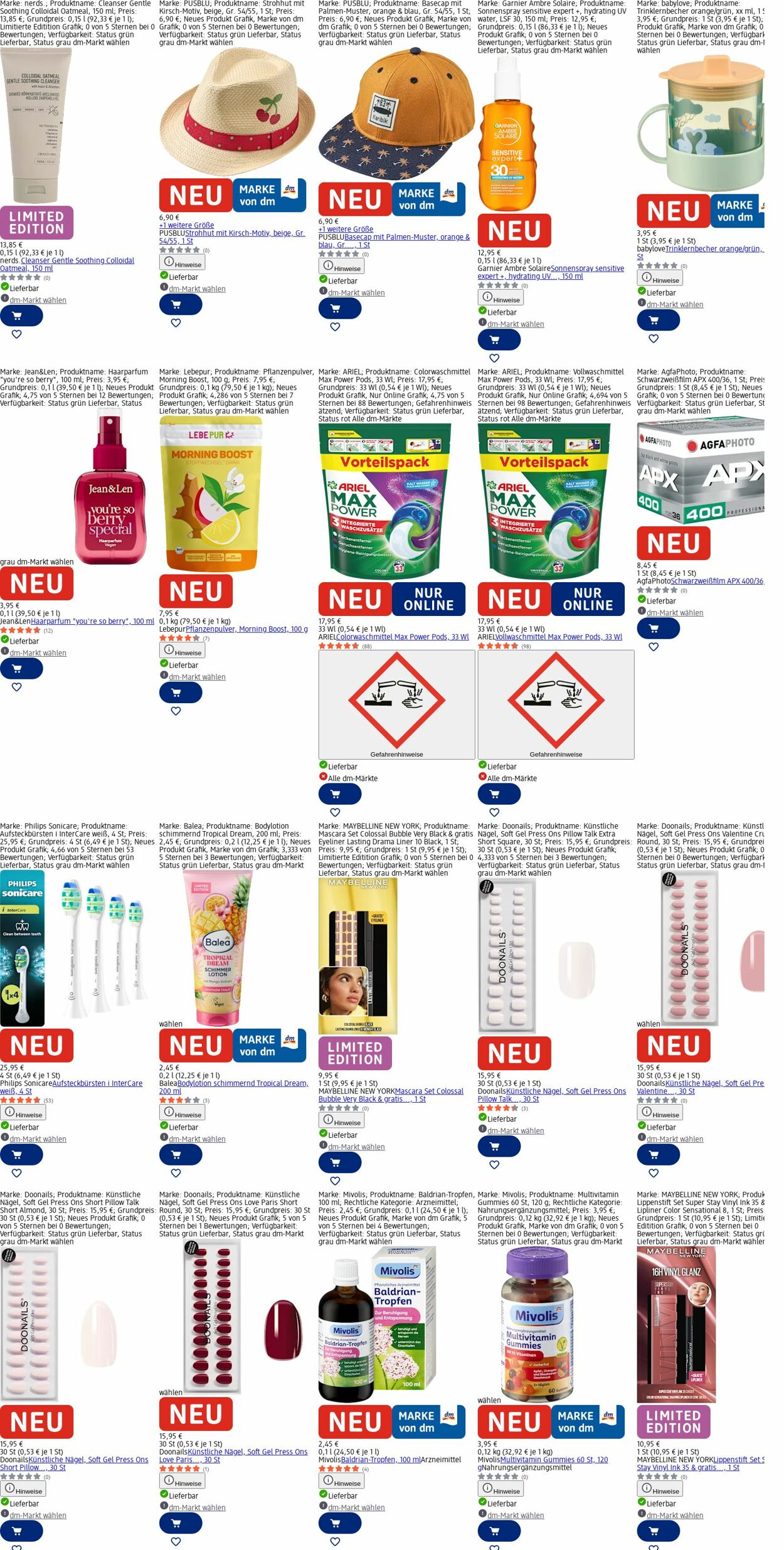 Prospekt dm-drogerie markt 30.03.2026 - 08.04.2026
