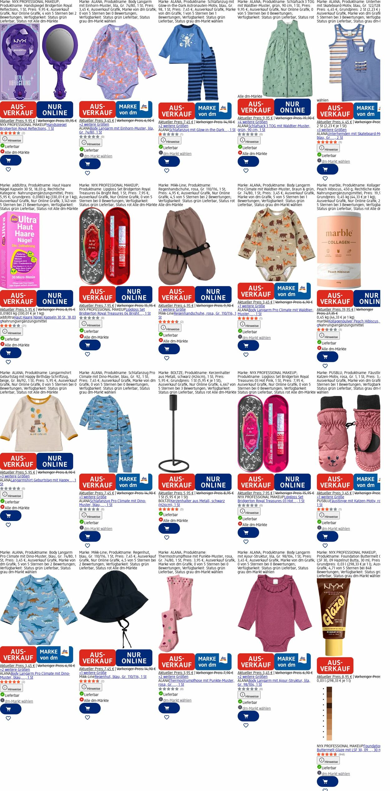 Prospekt dm-drogerie markt 30.03.2026 - 08.04.2026