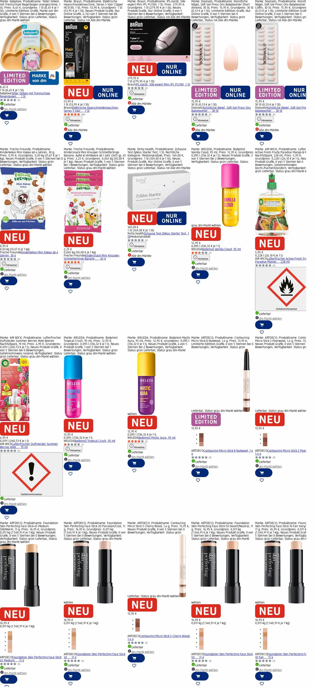 Prospekt dm-drogerie markt 30.03.2026 - 08.04.2026