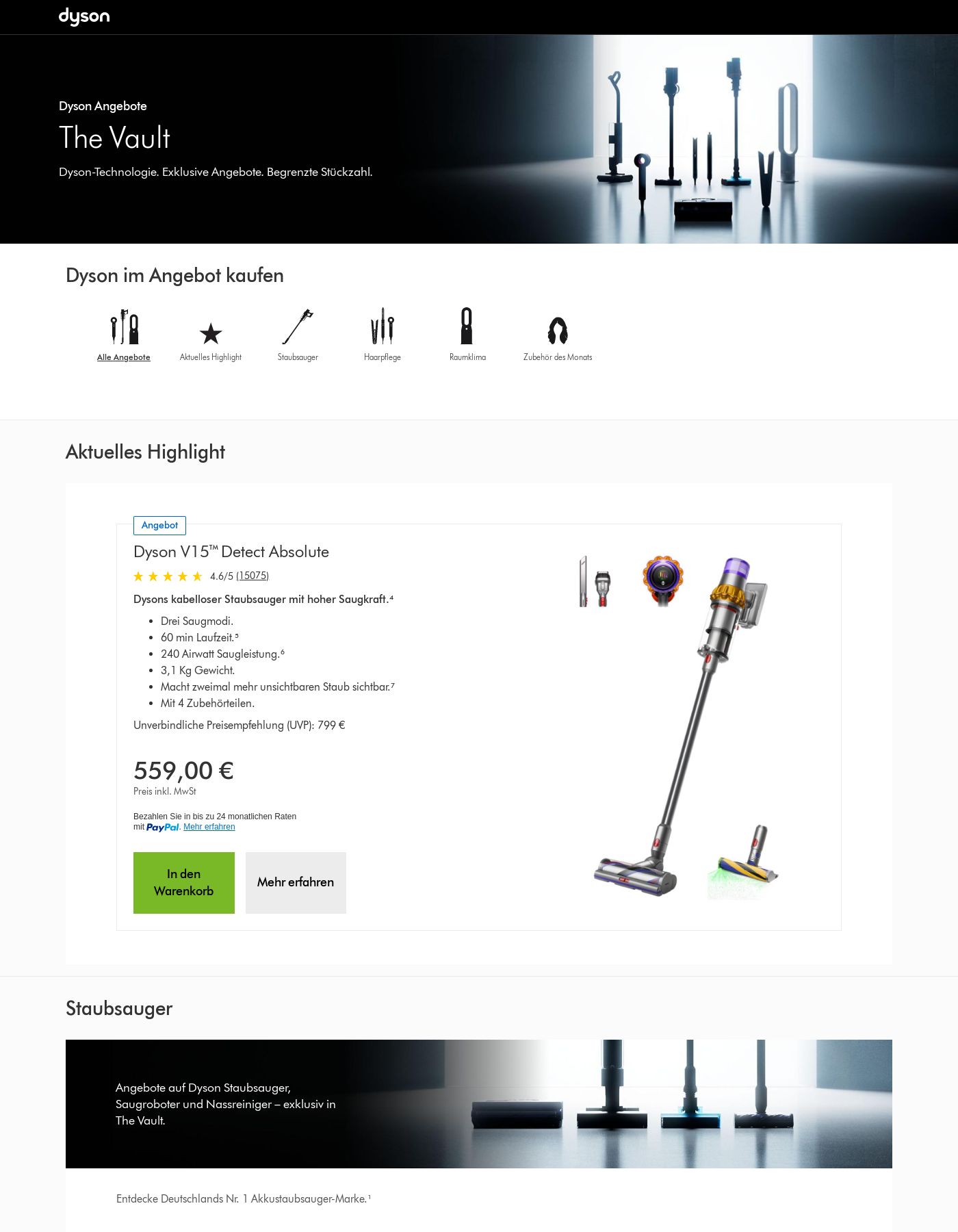 Prospekt Dyson 27.10.2025 - 05.11.2025