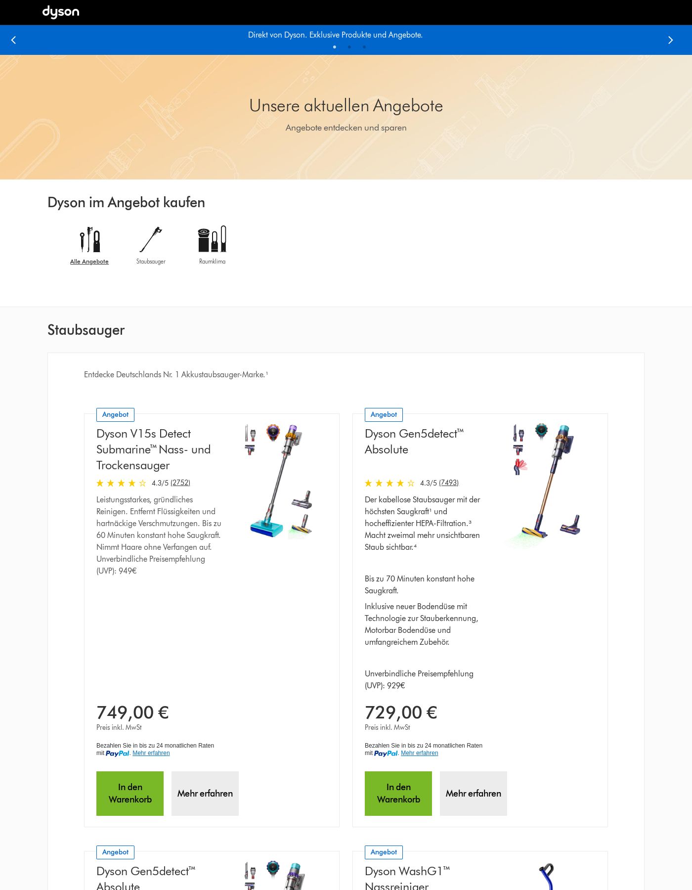 Prospekt Dyson 04.08.2025 - 13.08.2025
