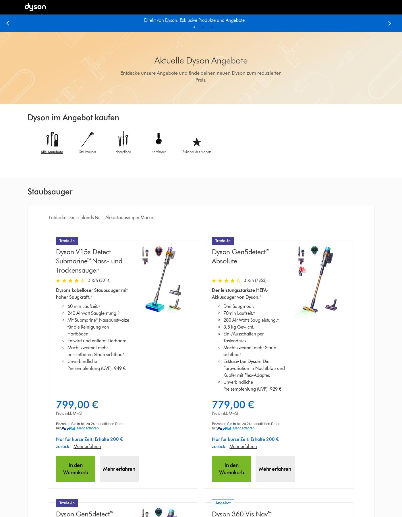 Prospekt Dyson 22.09.2025 - 01.10.2025