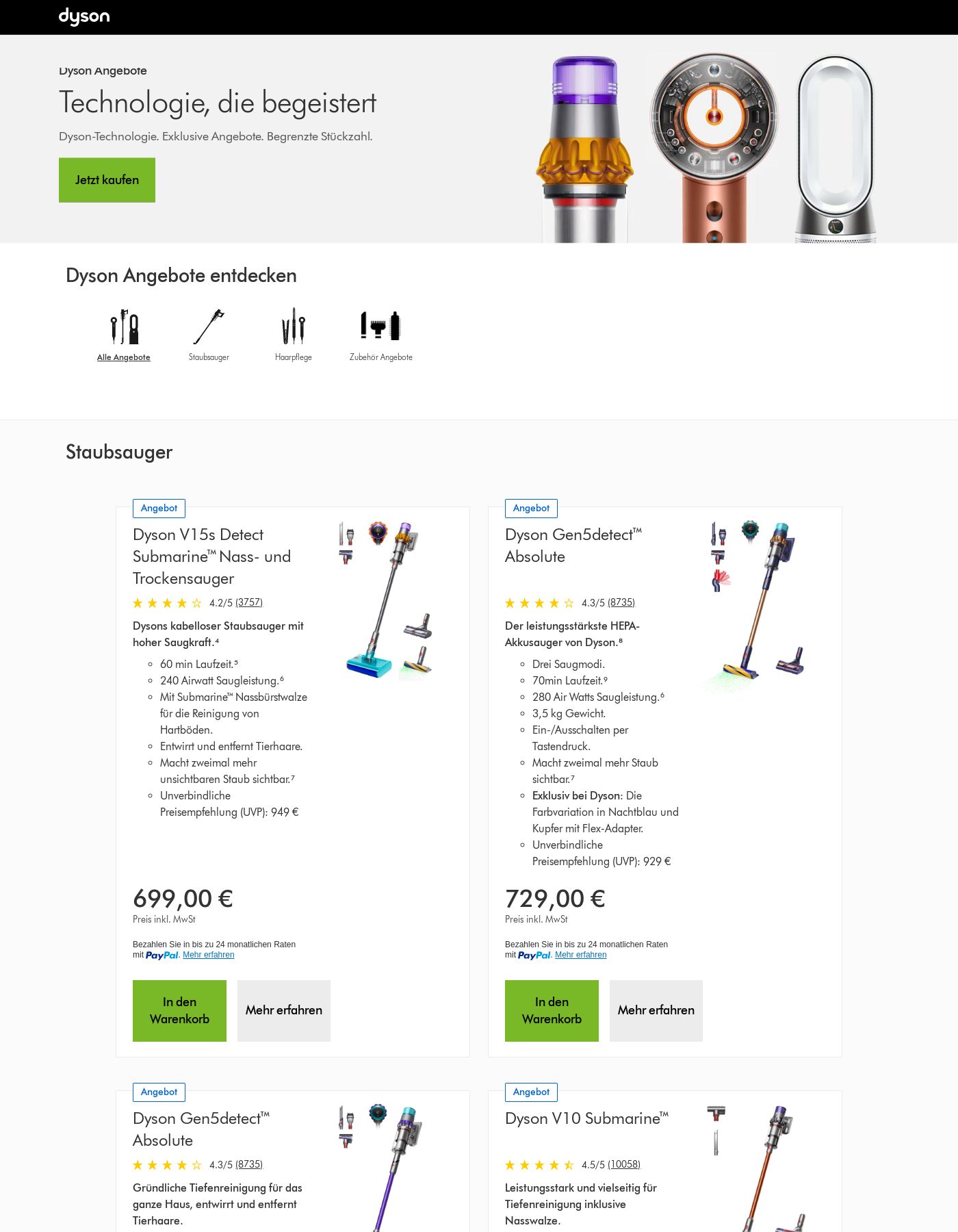 Prospekt Dyson 22.12.2025 - 31.12.2025