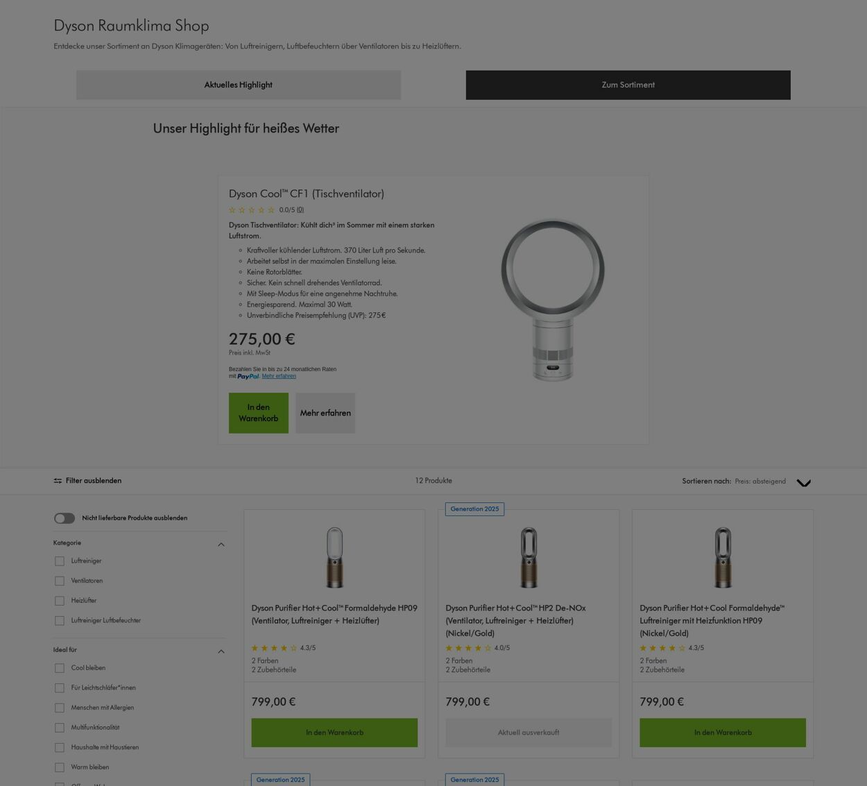 Prospekt Dyson 14.07.2025 - 23.07.2025