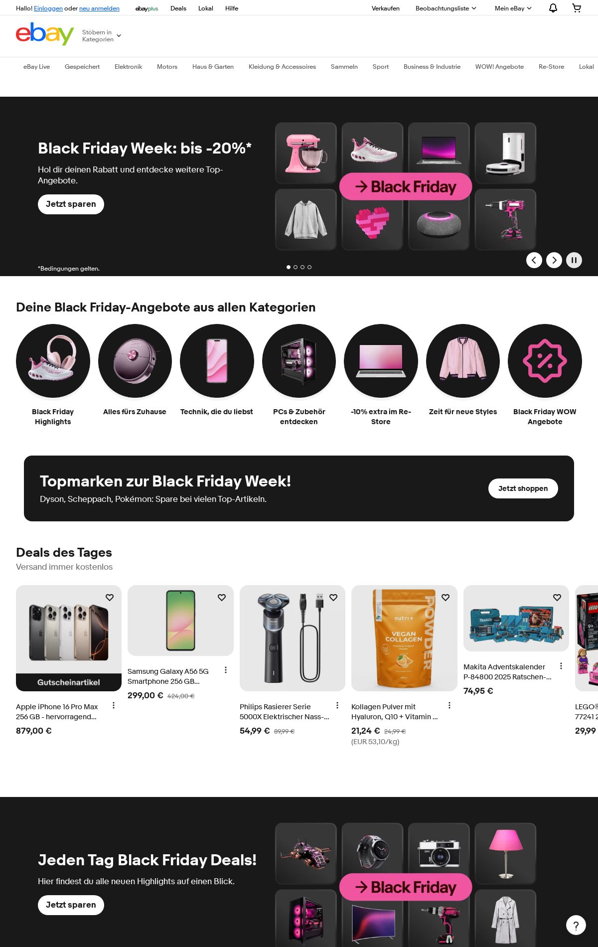 Prospekt eBay 24.11.2025 - 03.12.2025