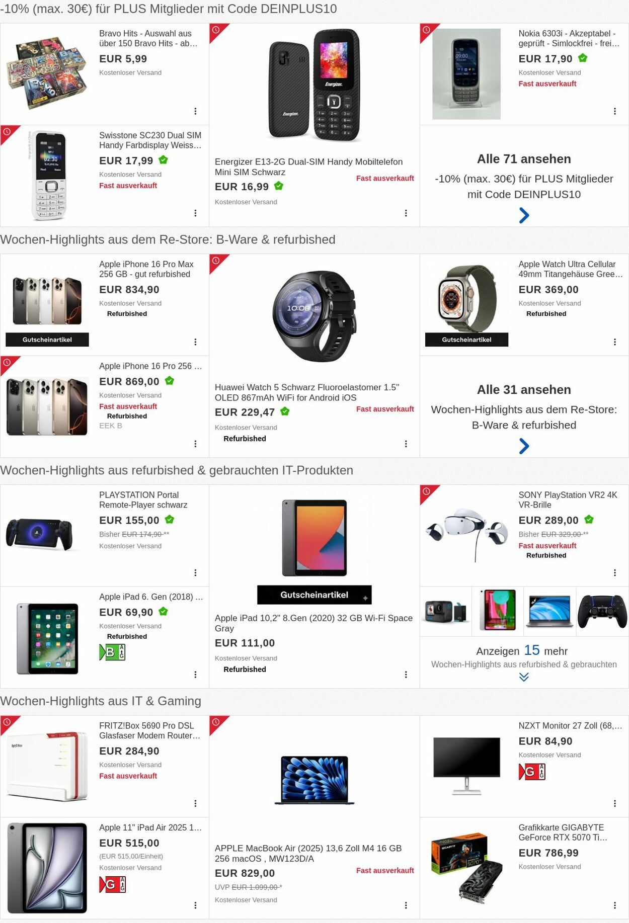 Prospekt eBay 24.11.2025 - 03.12.2025
