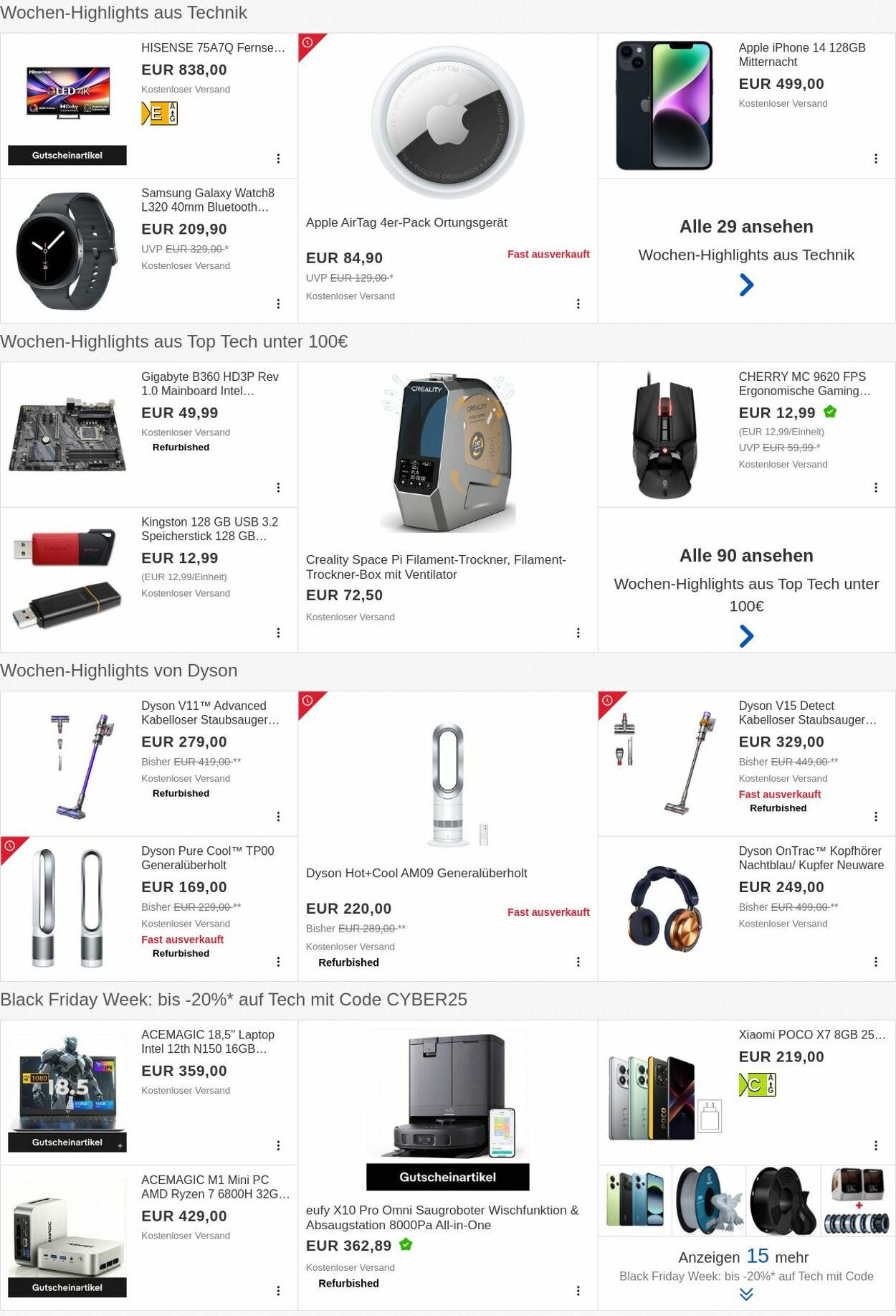 Prospekt eBay 24.11.2025 - 03.12.2025