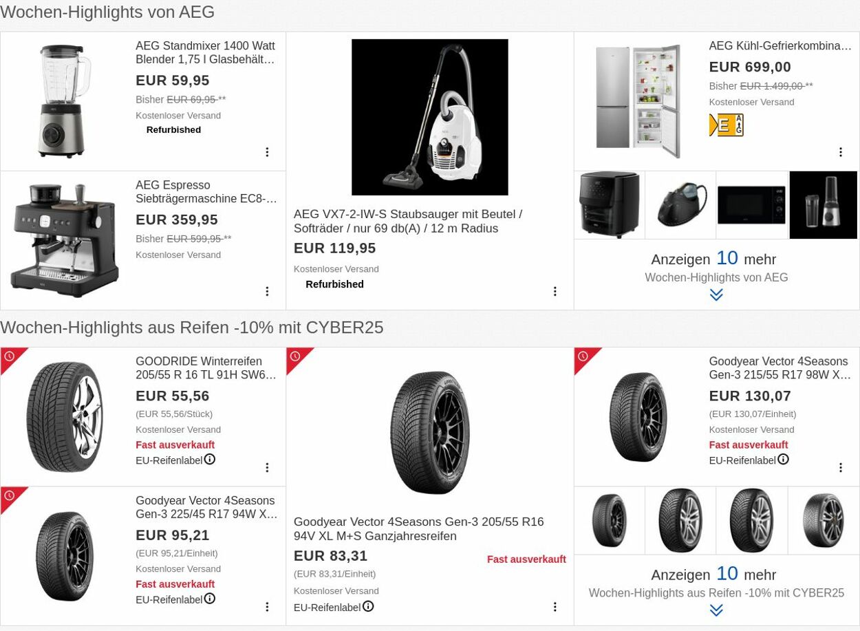 Prospekt eBay 24.11.2025 - 03.12.2025