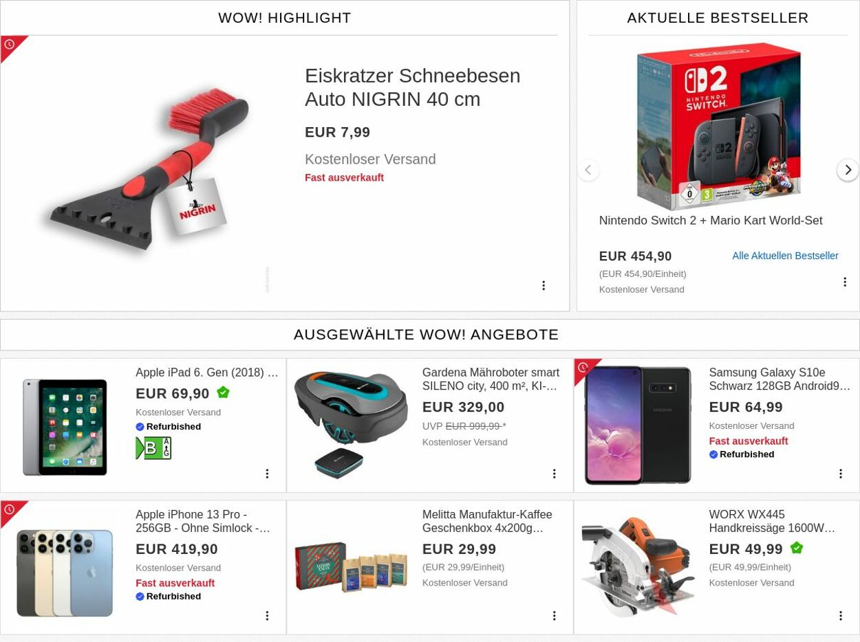 Prospekt eBay 29.12.2025 - 07.01.2026