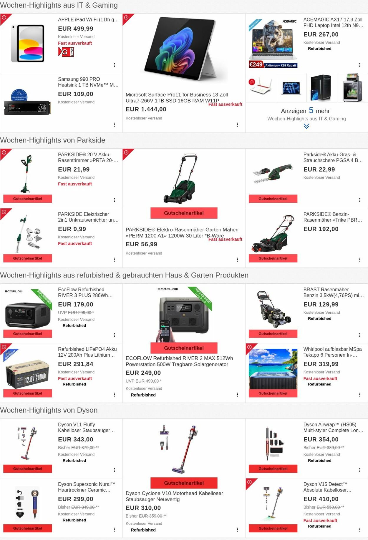 Prospekt eBay 15.09.2025 - 24.09.2025
