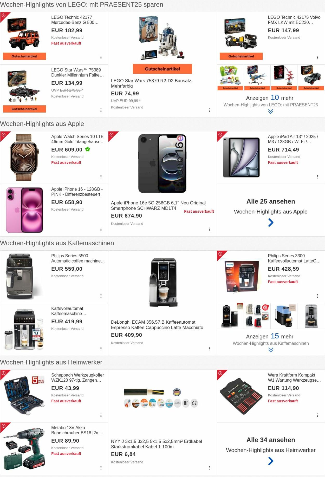 Prospekt eBay 13.10.2025 - 22.10.2025