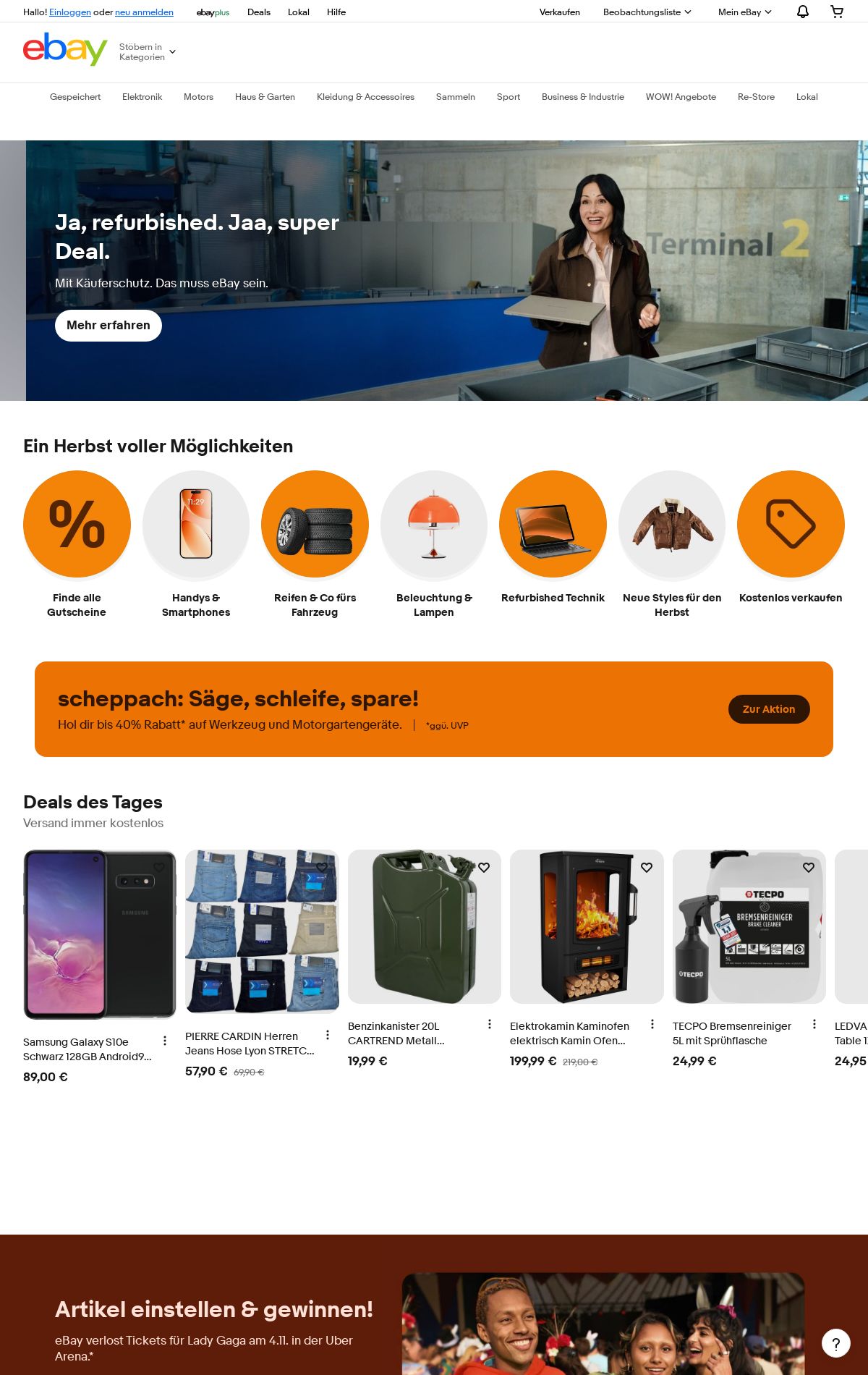 Prospekt eBay 13.10.2025 - 22.10.2025