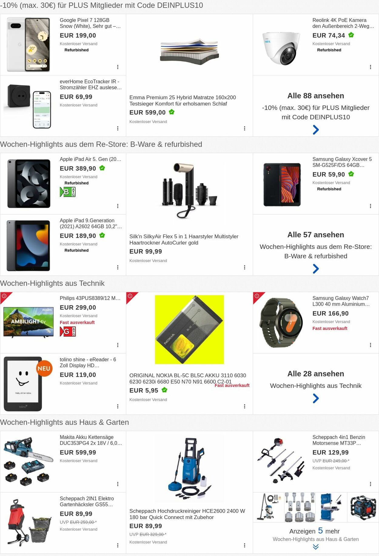 Prospekt eBay 13.10.2025 - 22.10.2025