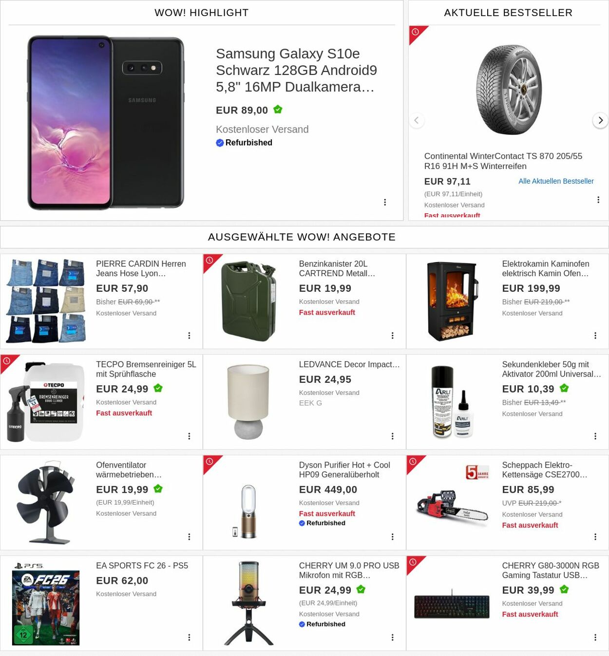 Prospekt eBay 13.10.2025 - 22.10.2025