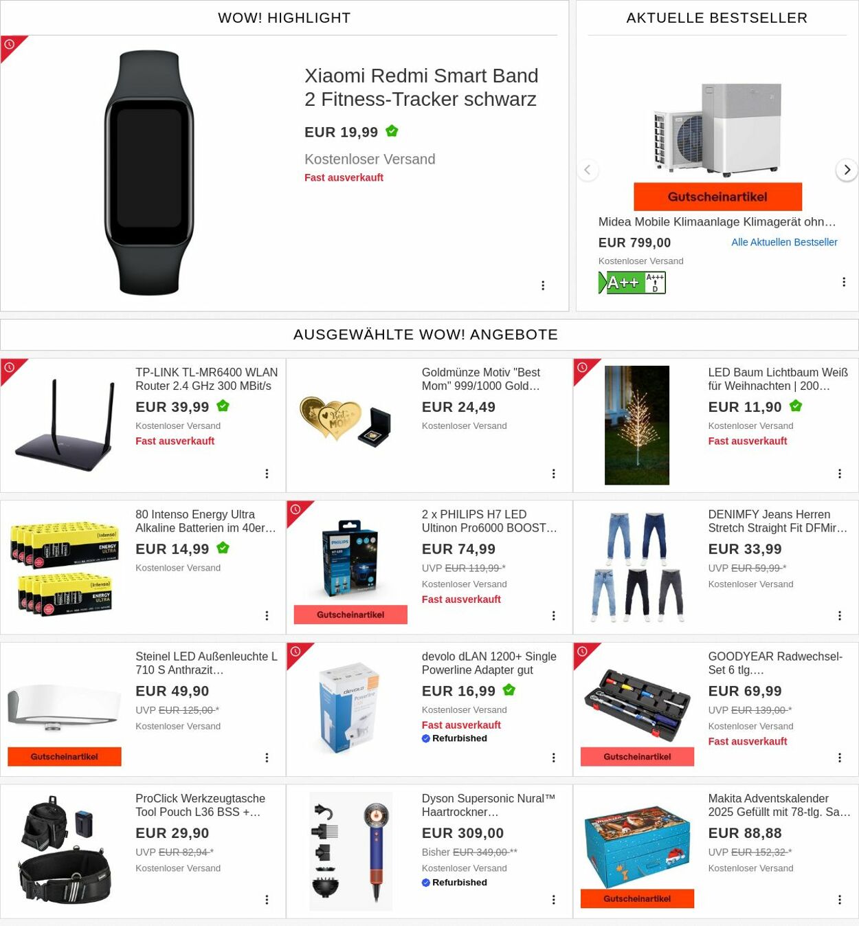 Prospekt eBay 10.11.2025 - 19.11.2025
