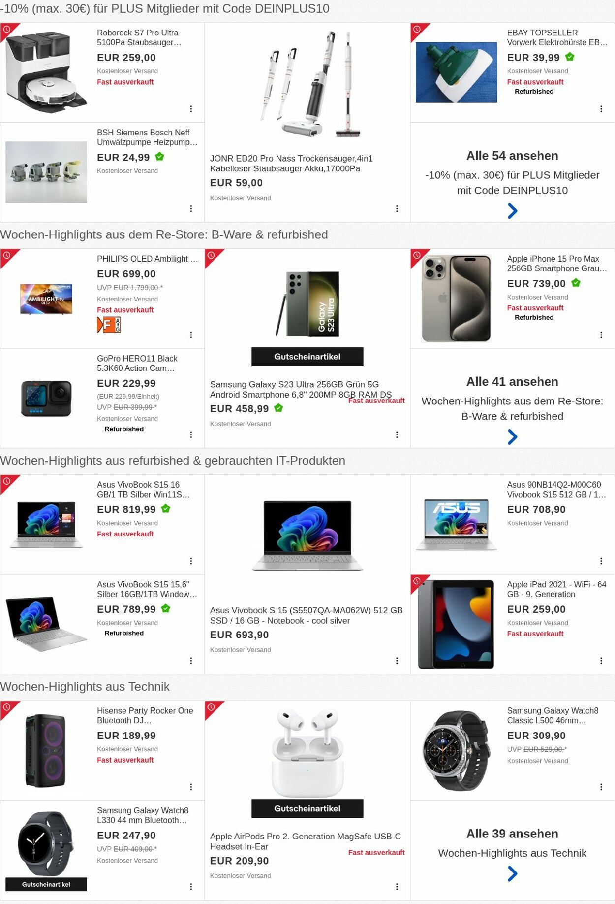 Prospekt eBay 10.11.2025 - 19.11.2025