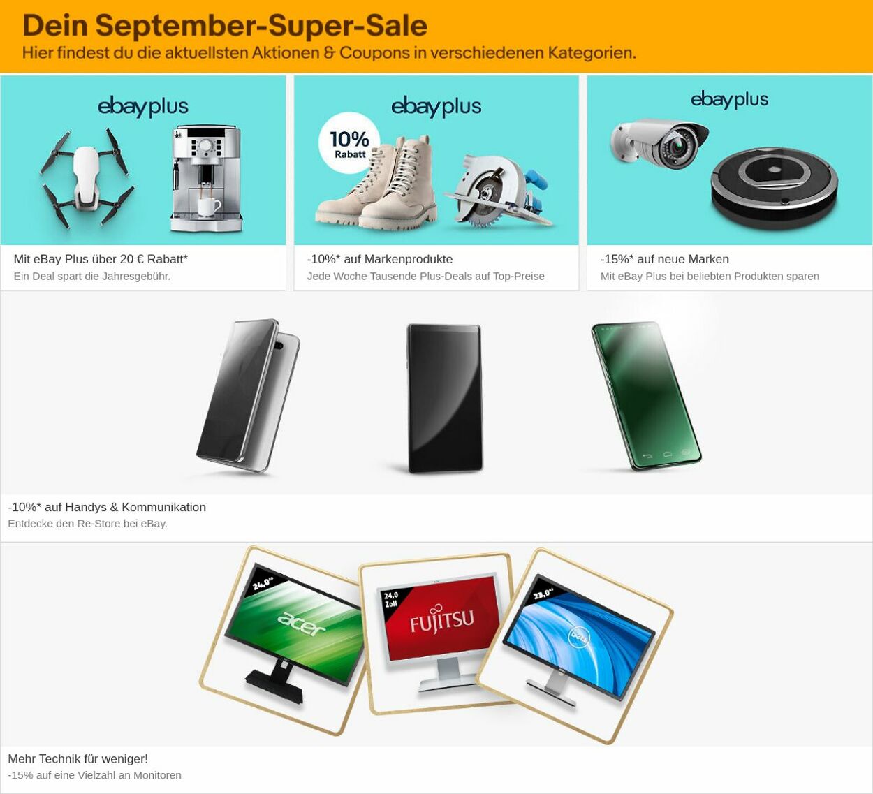 Prospekt eBay 30.09.2024 - 09.10.2024