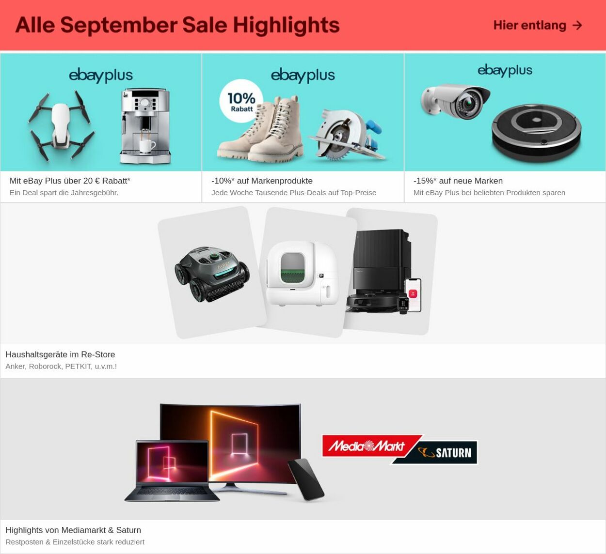 Prospekt eBay 08.09.2025 - 17.09.2025