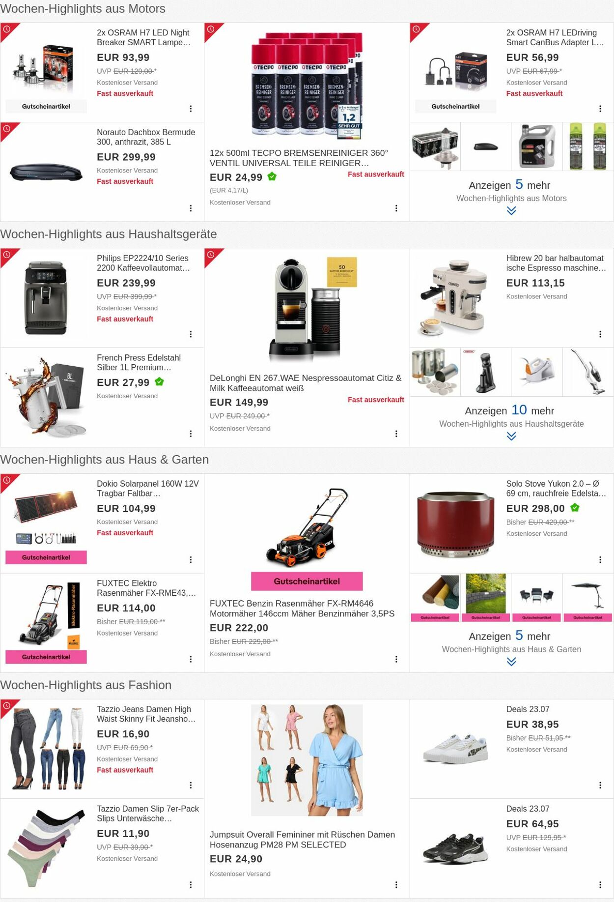 Prospekt eBay 11.08.2025 - 20.08.2025