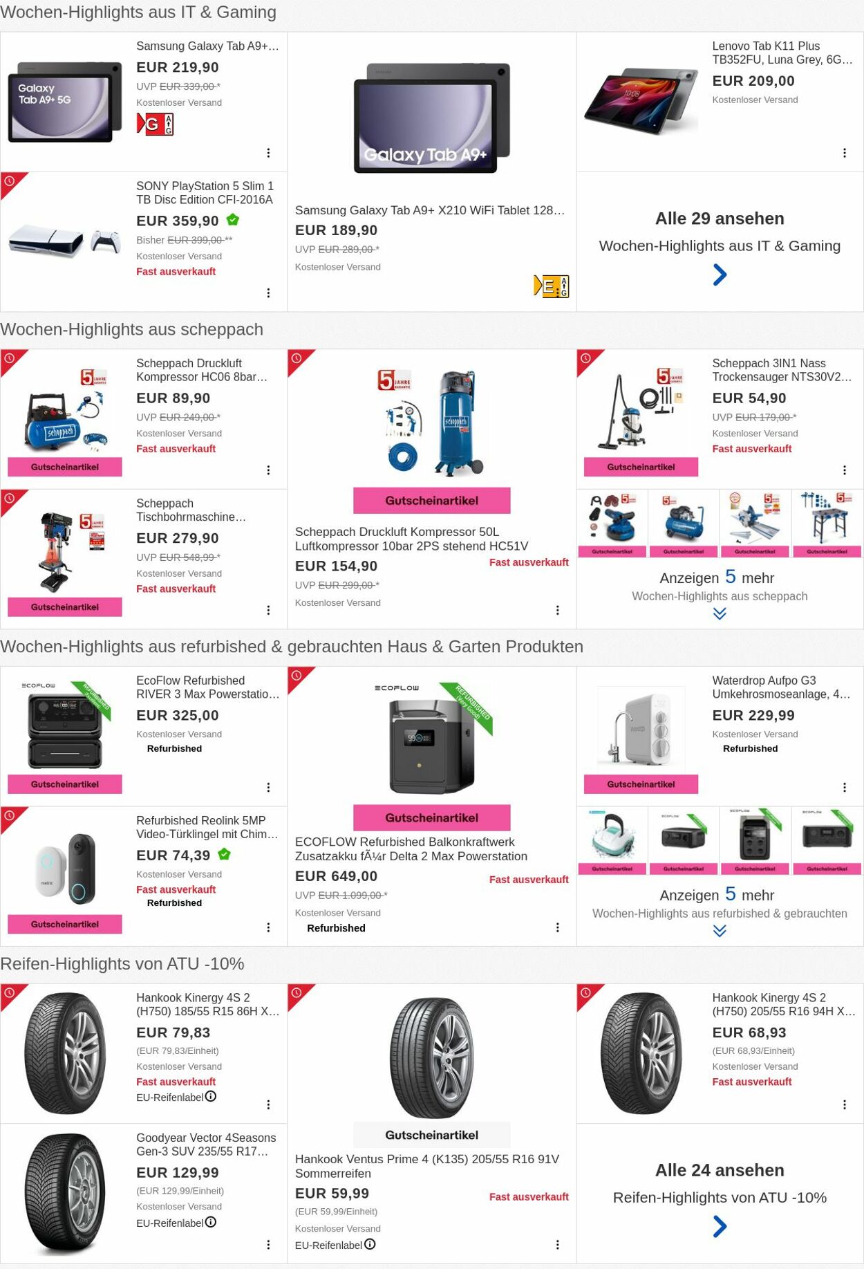 Prospekt eBay 11.08.2025 - 20.08.2025
