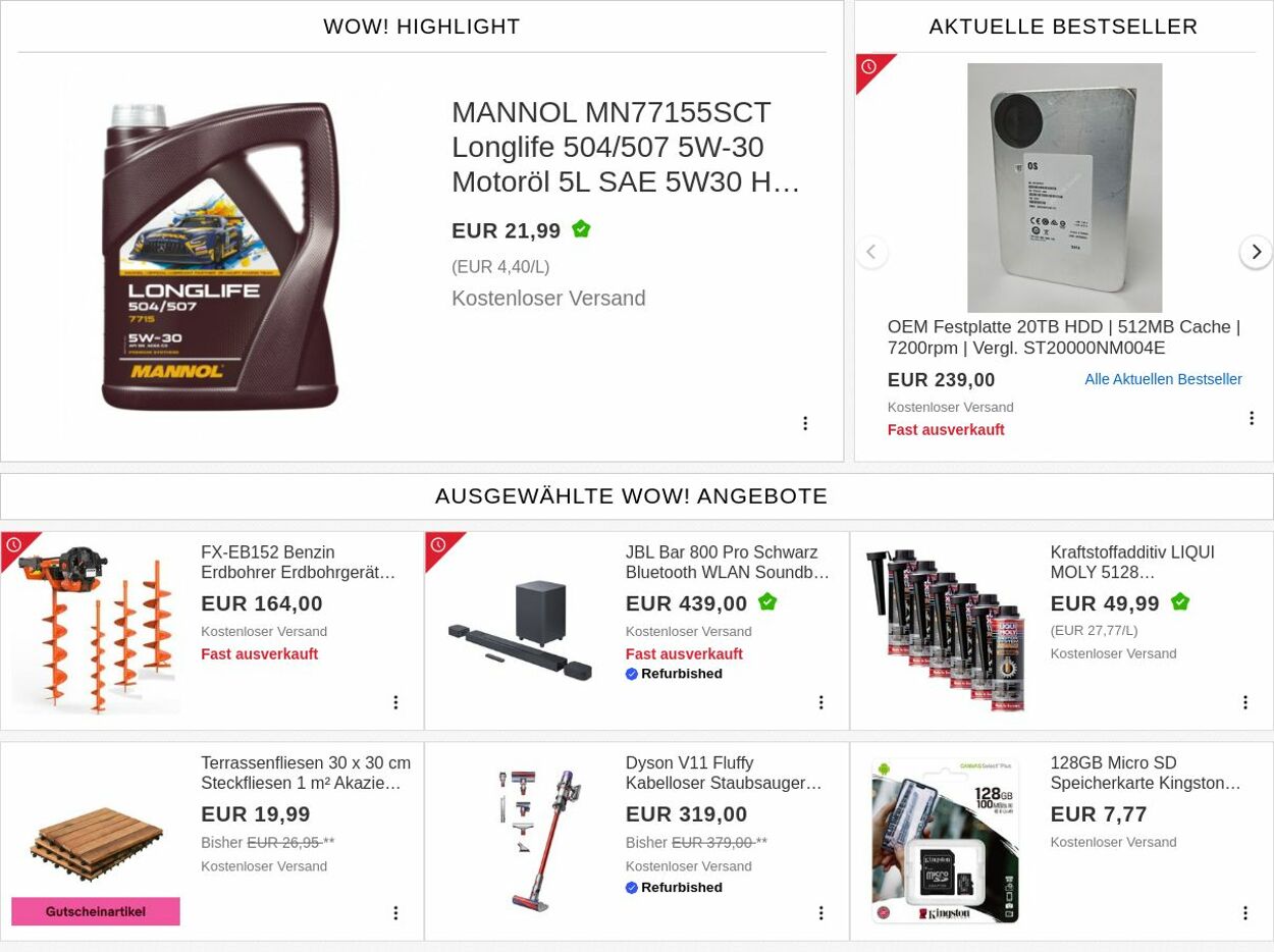 Prospekt eBay 11.08.2025 - 20.08.2025