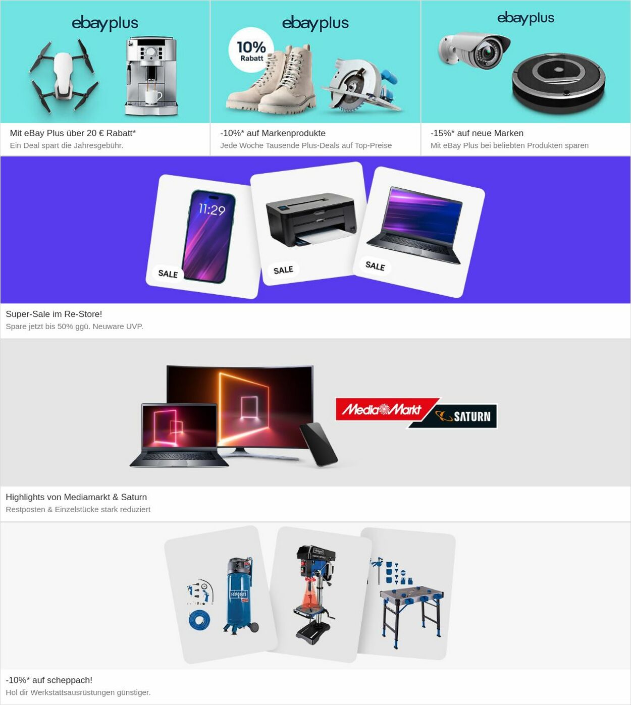 Prospekt eBay 11.08.2025 - 20.08.2025