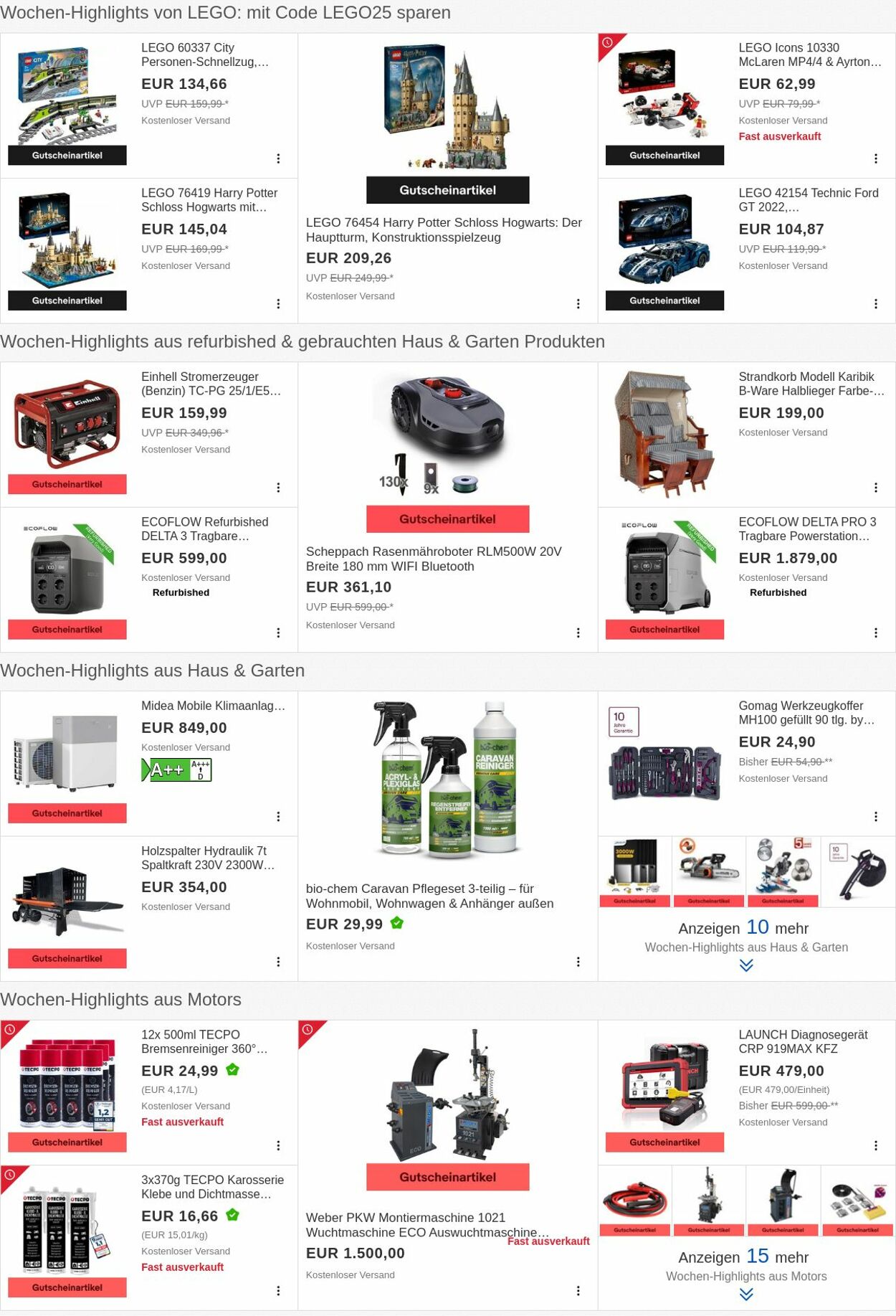 Prospekt eBay 22.09.2025 - 01.10.2025