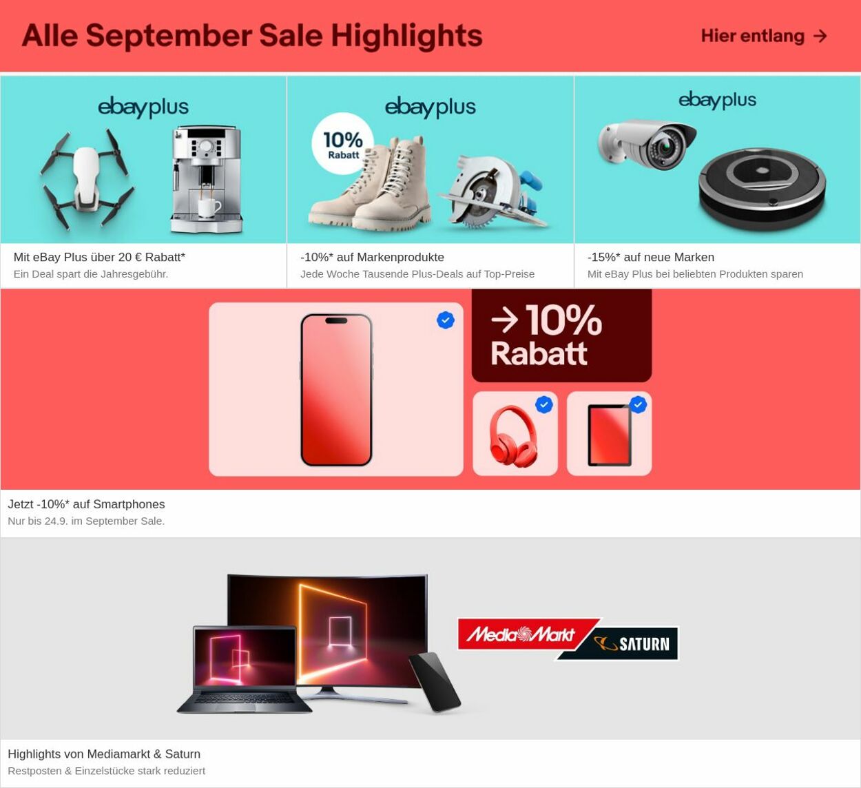 Prospekt eBay 22.09.2025 - 01.10.2025