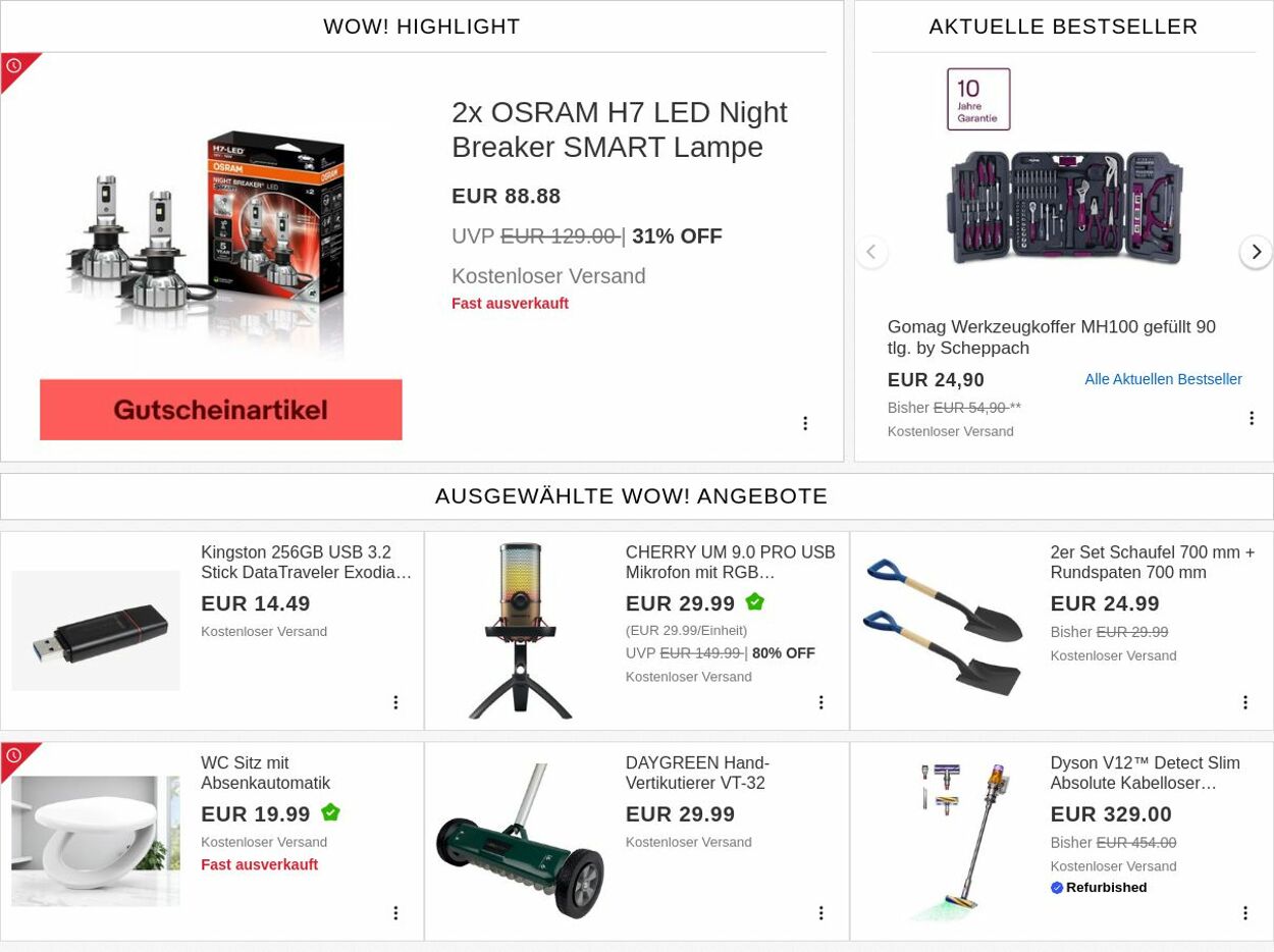 Prospekt eBay 22.09.2025 - 01.10.2025