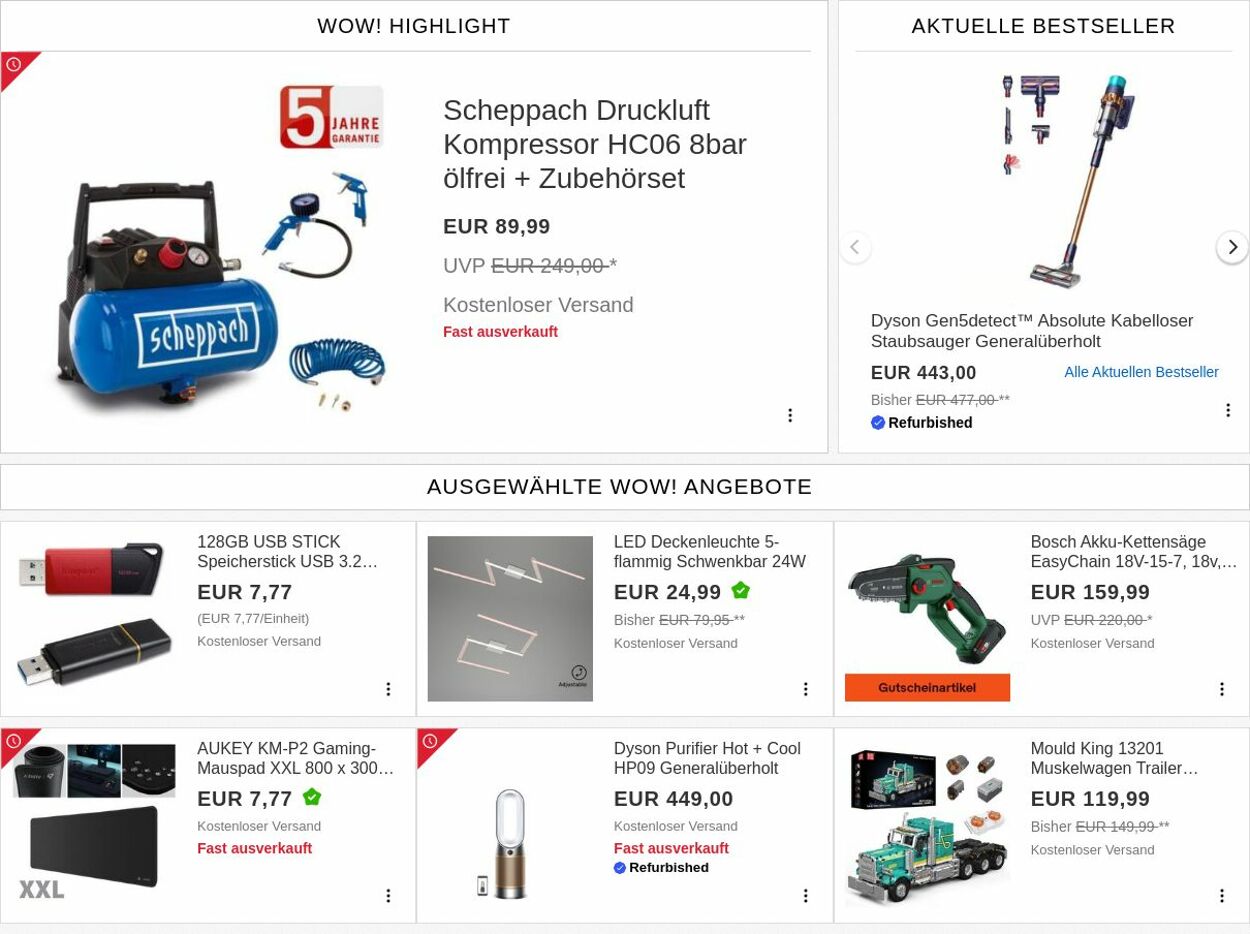 Prospekt eBay 06.10.2025 - 15.10.2025