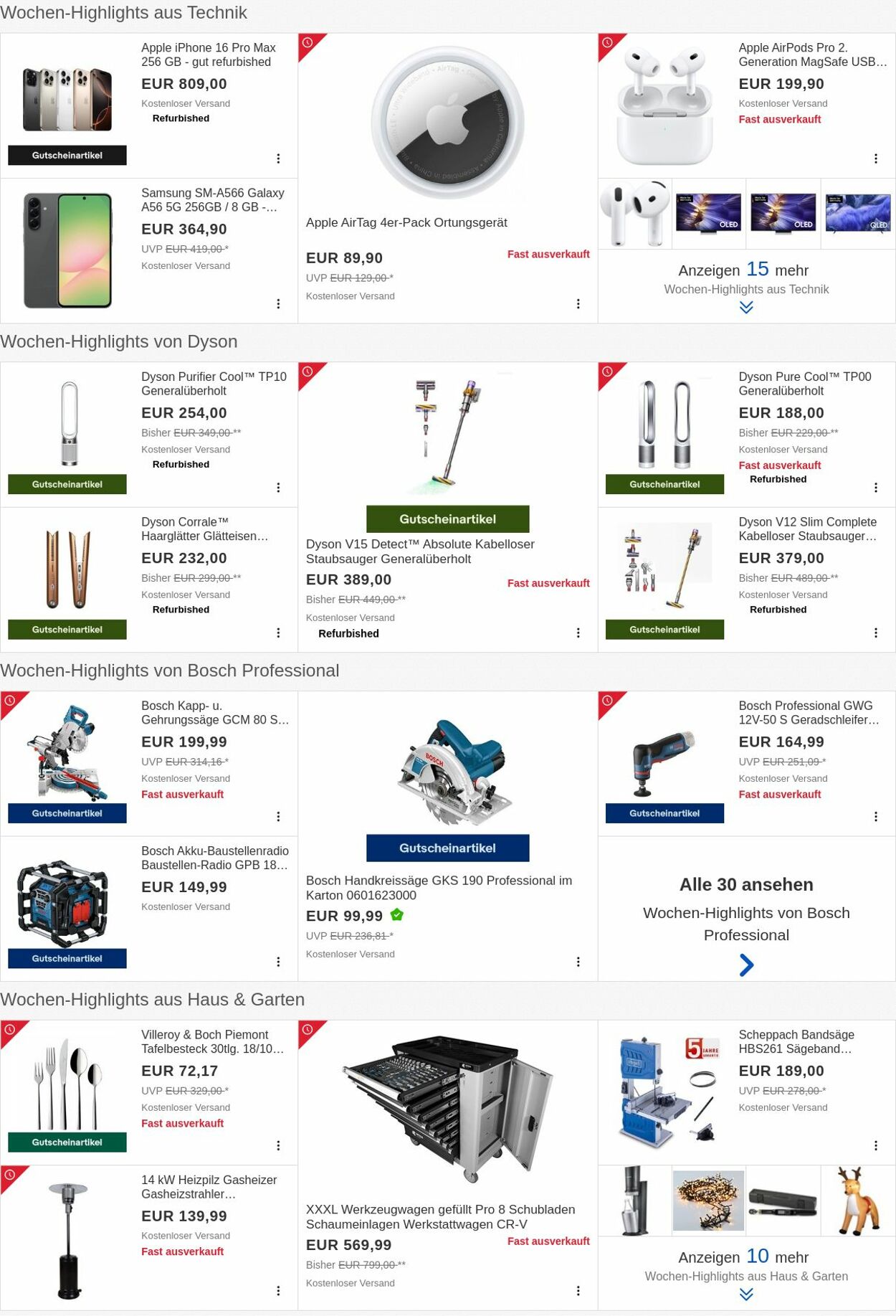 Prospekt eBay 15.12.2025 - 24.12.2025