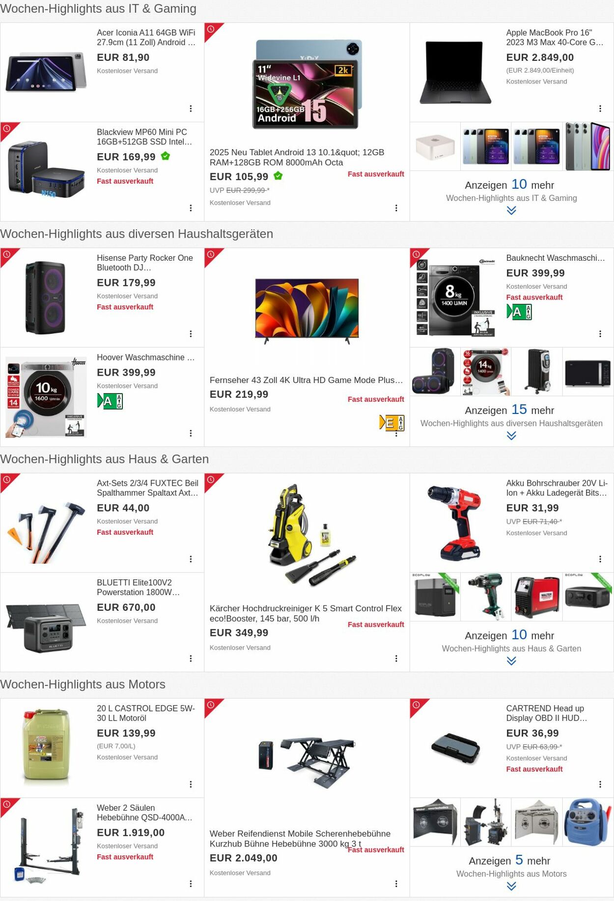 Prospekt eBay 01.09.2025 - 10.09.2025