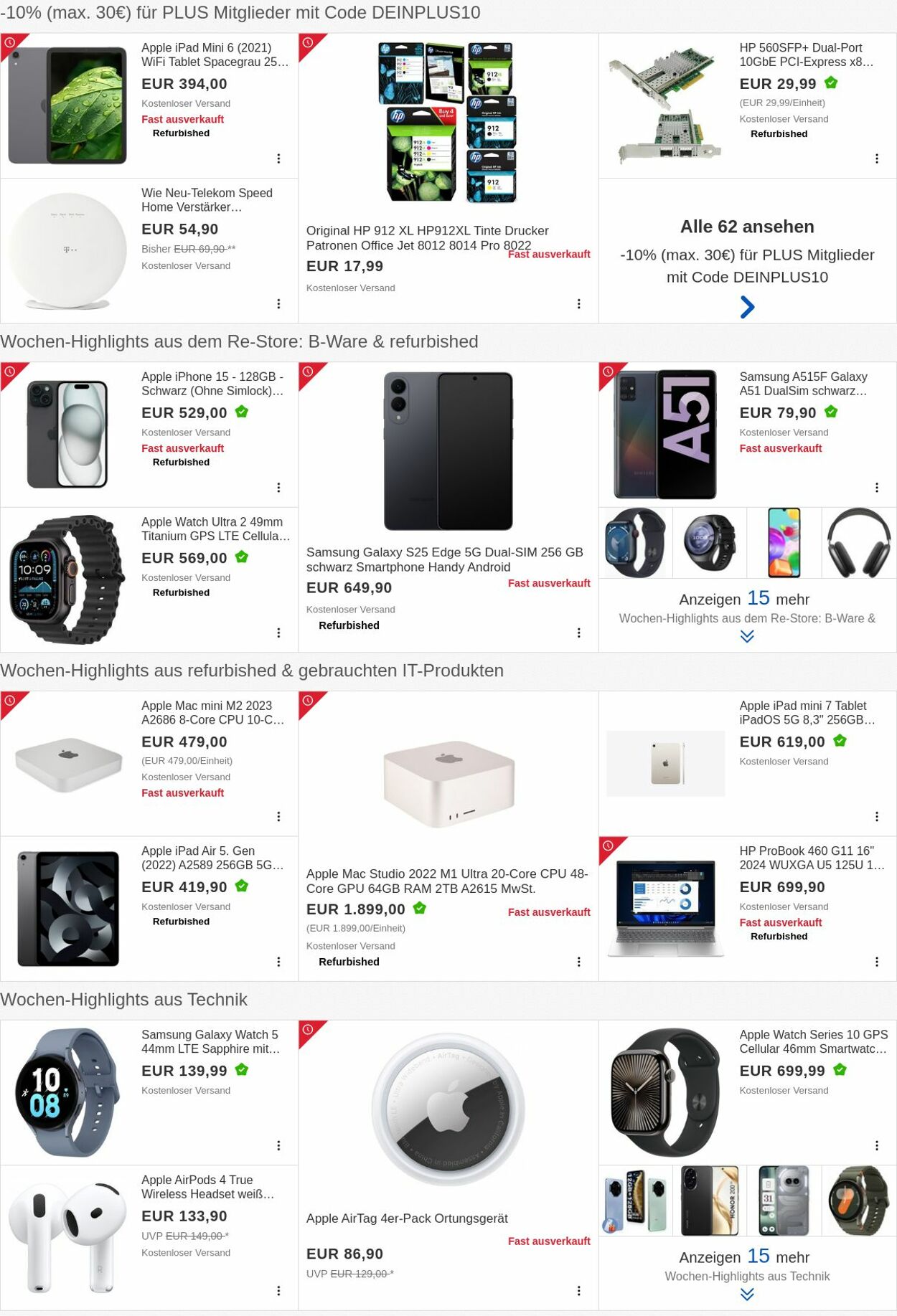 Prospekt eBay 01.09.2025 - 10.09.2025