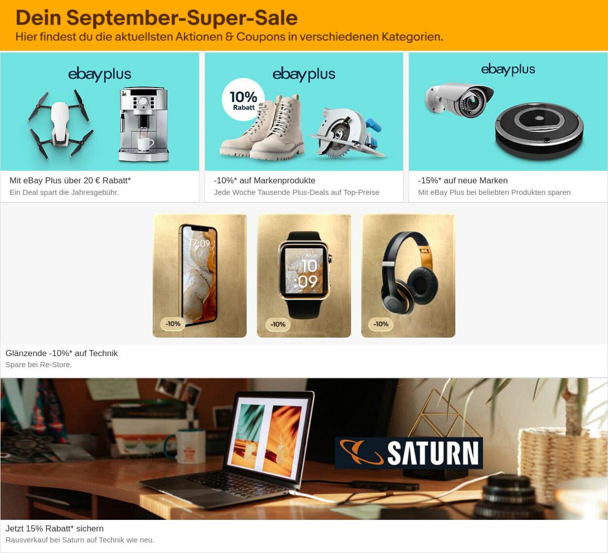 Prospekt eBay 16.09.2024 - 25.09.2024