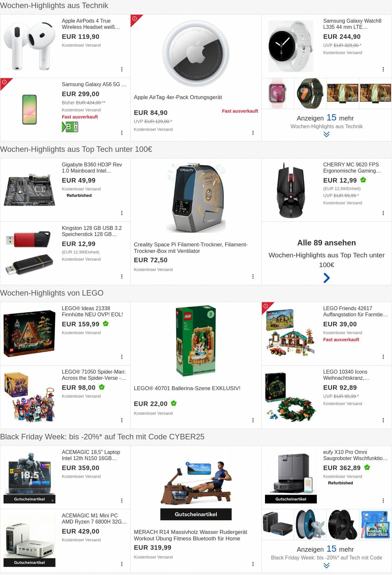 Prospekt eBay 01.12.2025 - 10.12.2025