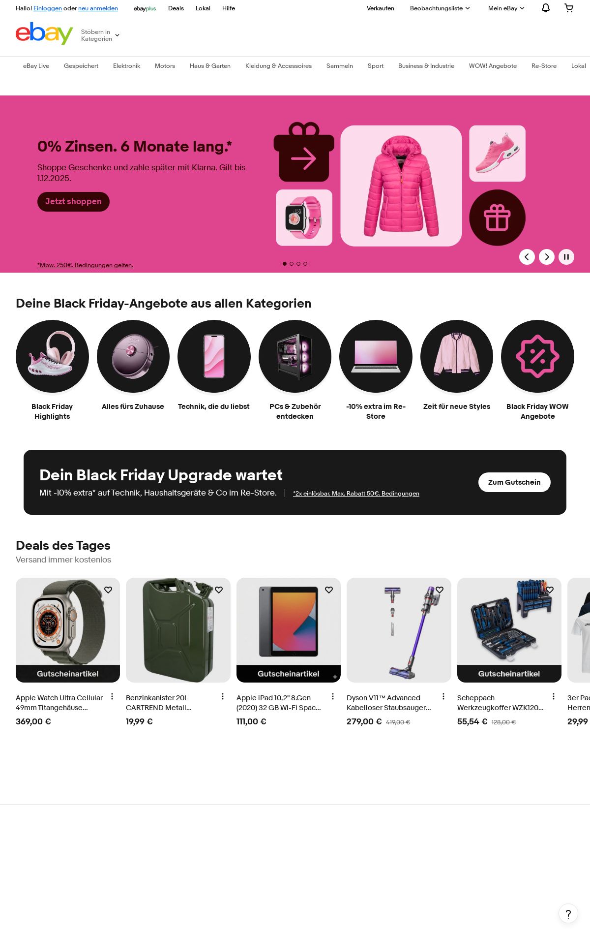 Prospekt eBay 01.12.2025 - 10.12.2025