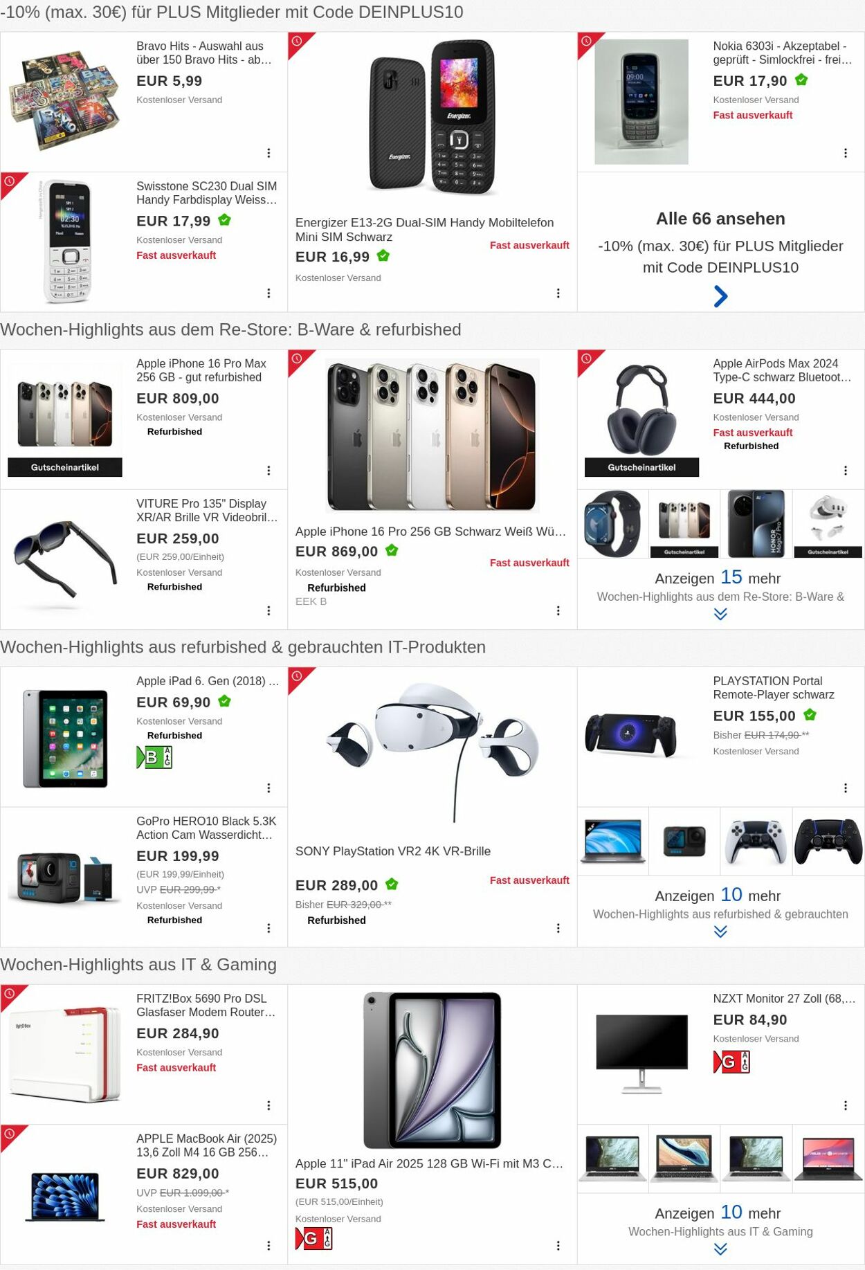 Prospekt eBay 01.12.2025 - 10.12.2025