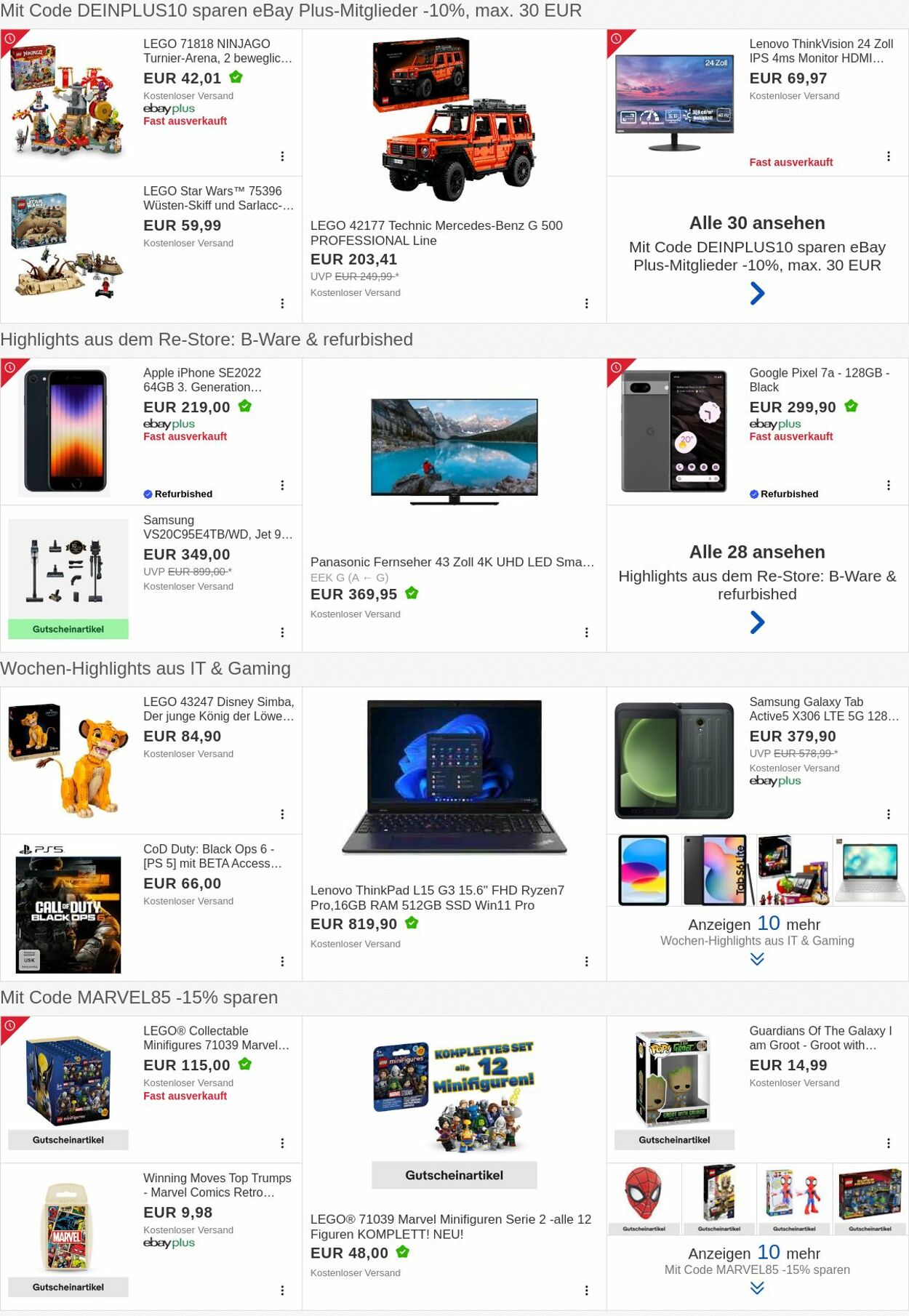 Prospekt eBay 26.08.2024 - 04.09.2024