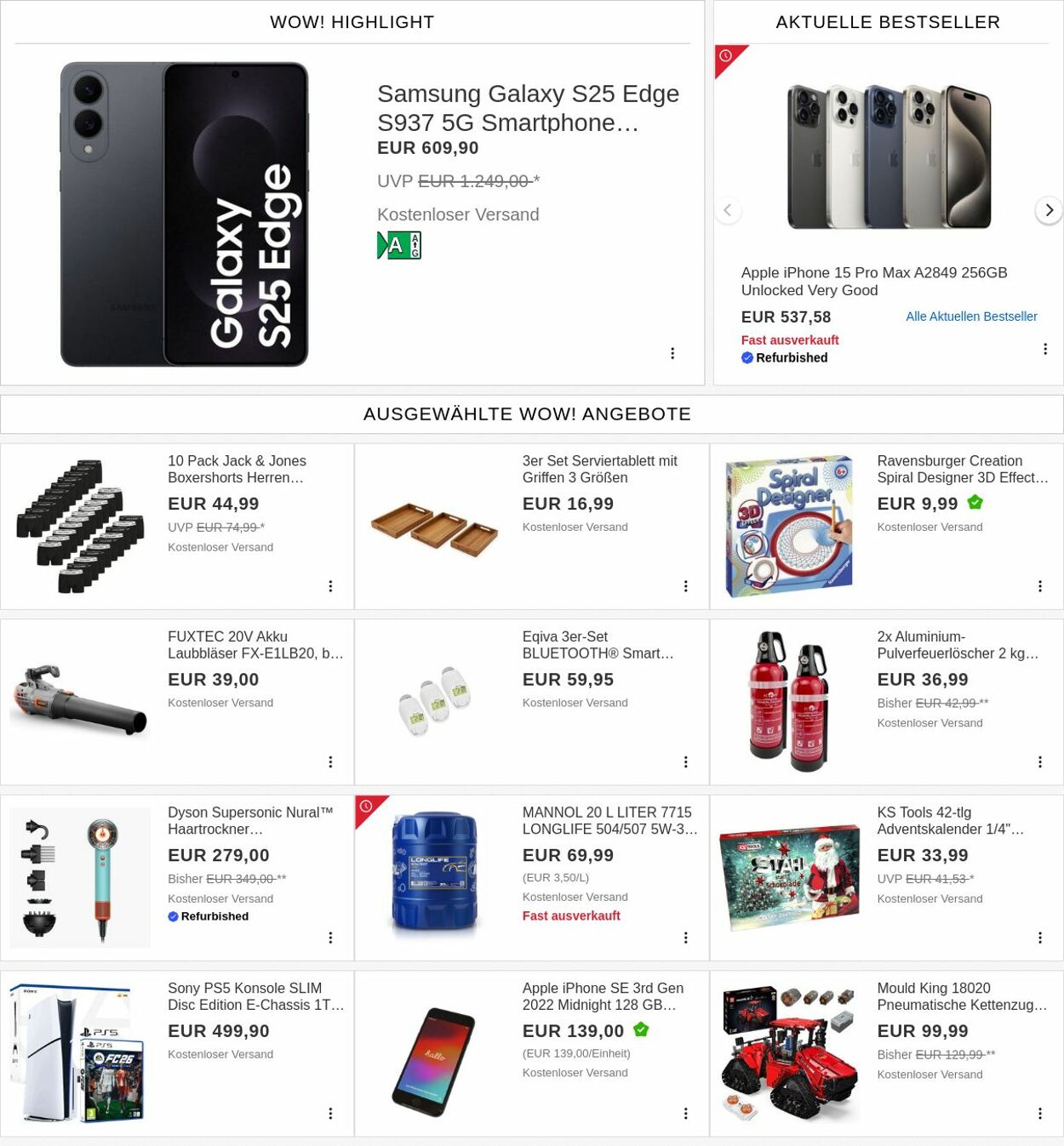 Prospekt eBay 27.10.2025 - 05.11.2025