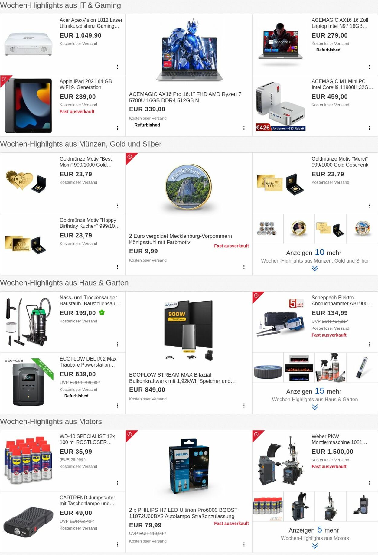 Prospekt eBay 29.09.2025 - 08.10.2025