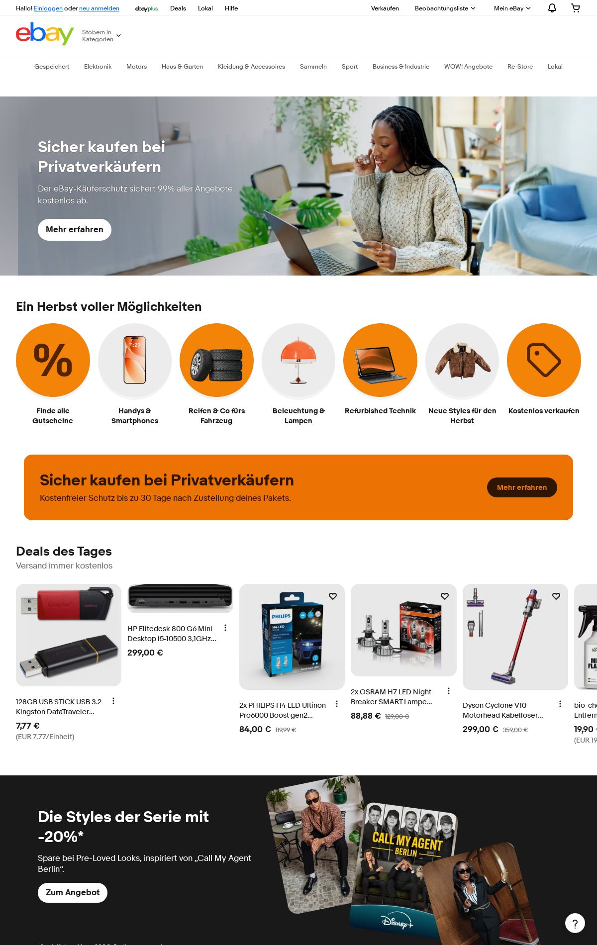 Prospekt eBay 29.09.2025 - 08.10.2025