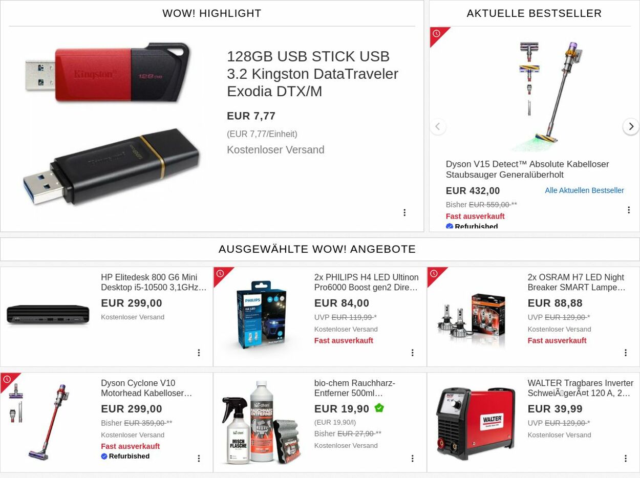 Prospekt eBay 29.09.2025 - 08.10.2025