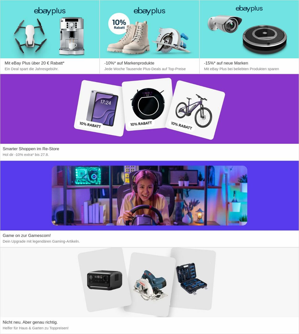 Prospekt eBay 25.08.2025 - 03.09.2025