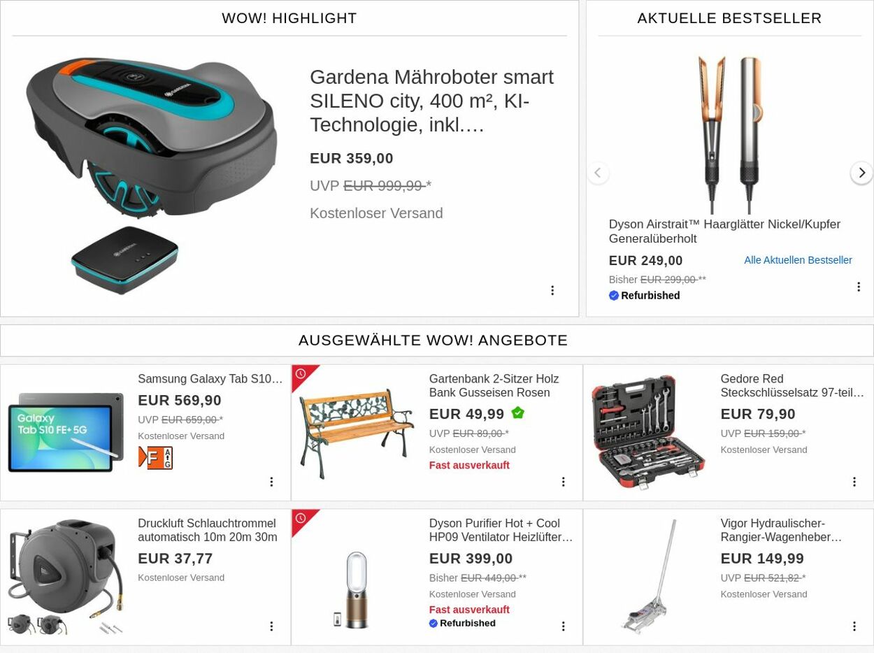 Prospekt eBay 25.08.2025 - 03.09.2025