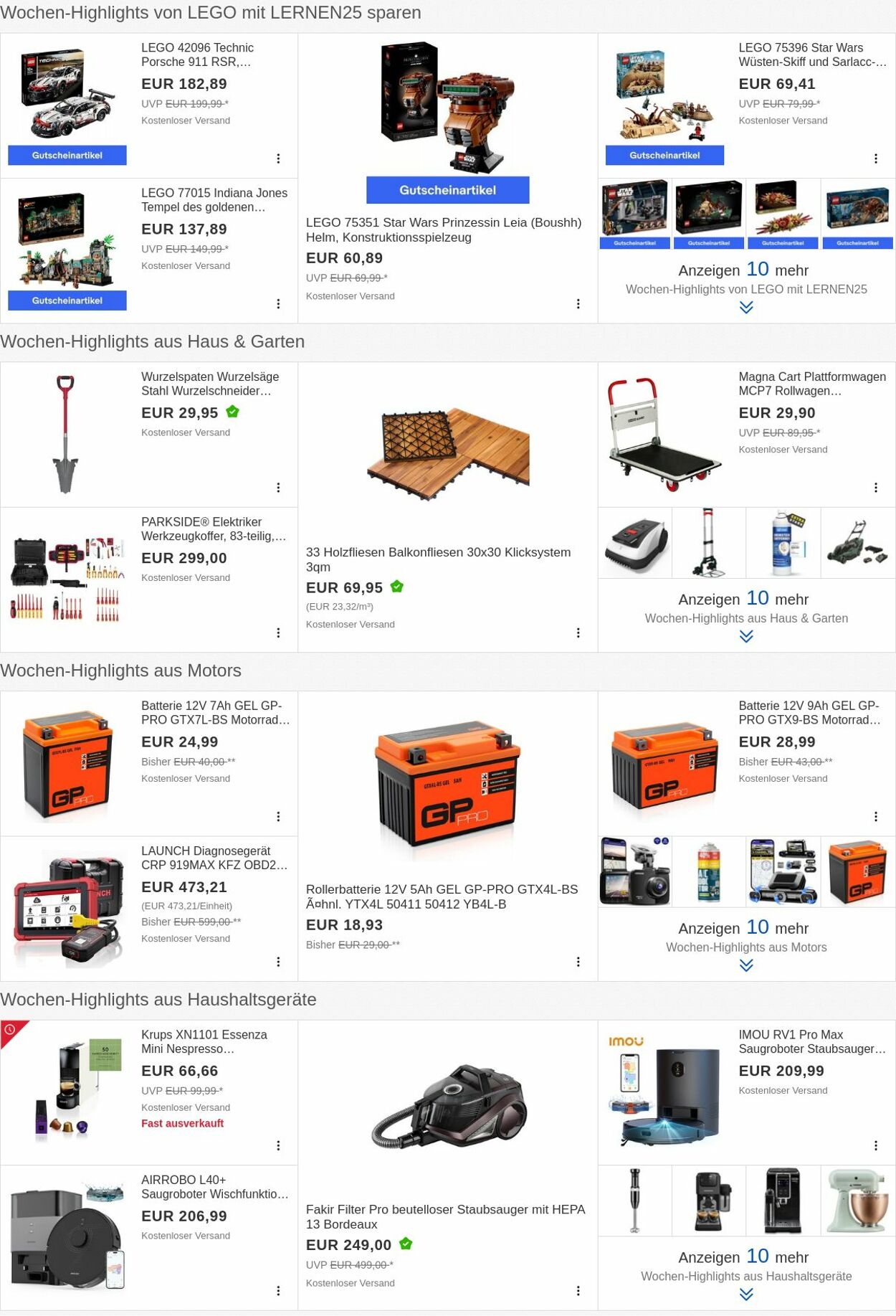 Prospekt eBay 25.08.2025 - 03.09.2025