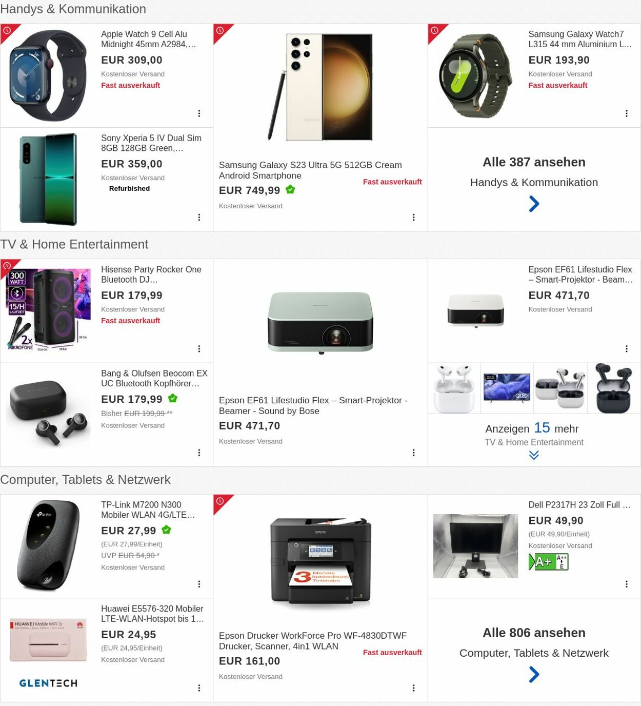 Prospekt eBay 20.10.2025 - 29.10.2025