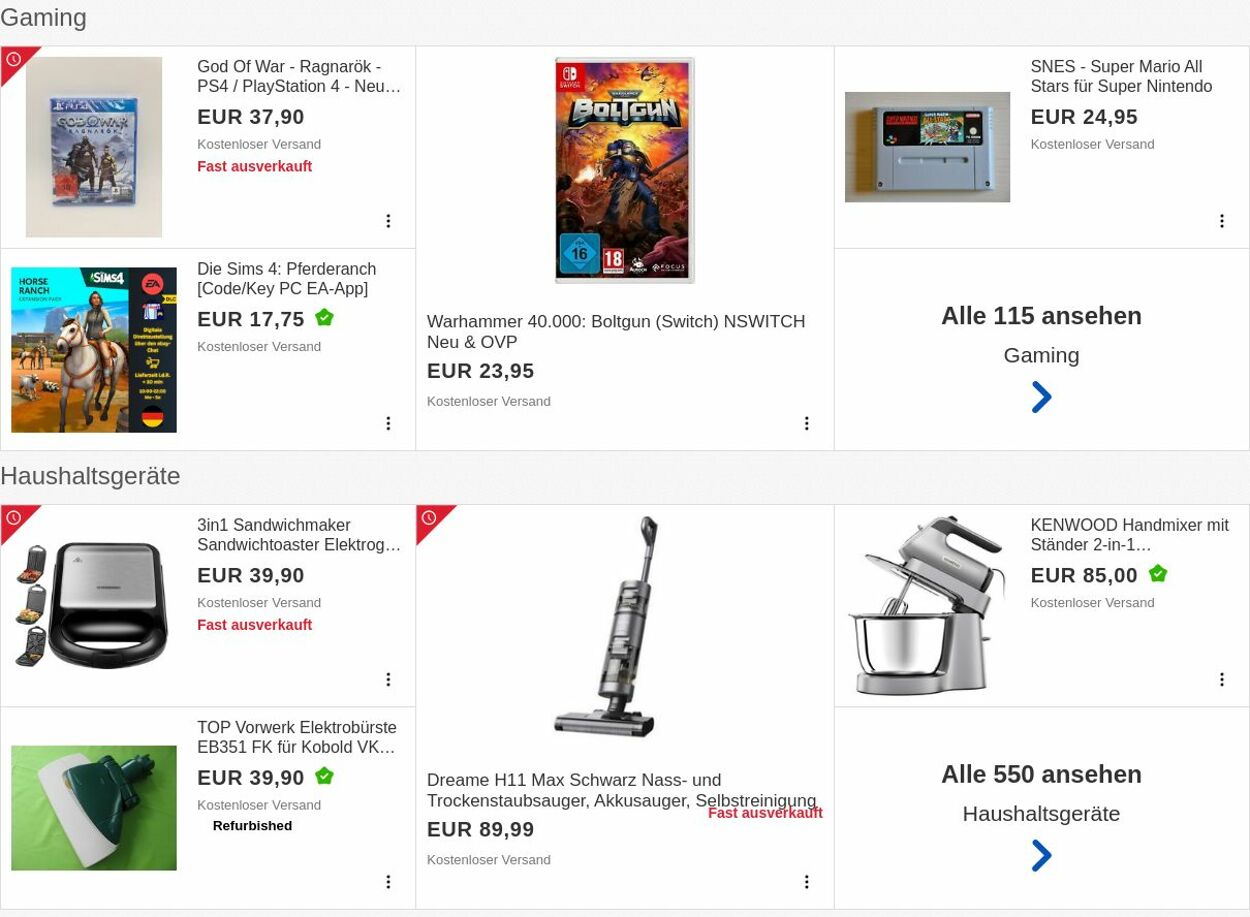 Prospekt eBay 20.10.2025 - 29.10.2025